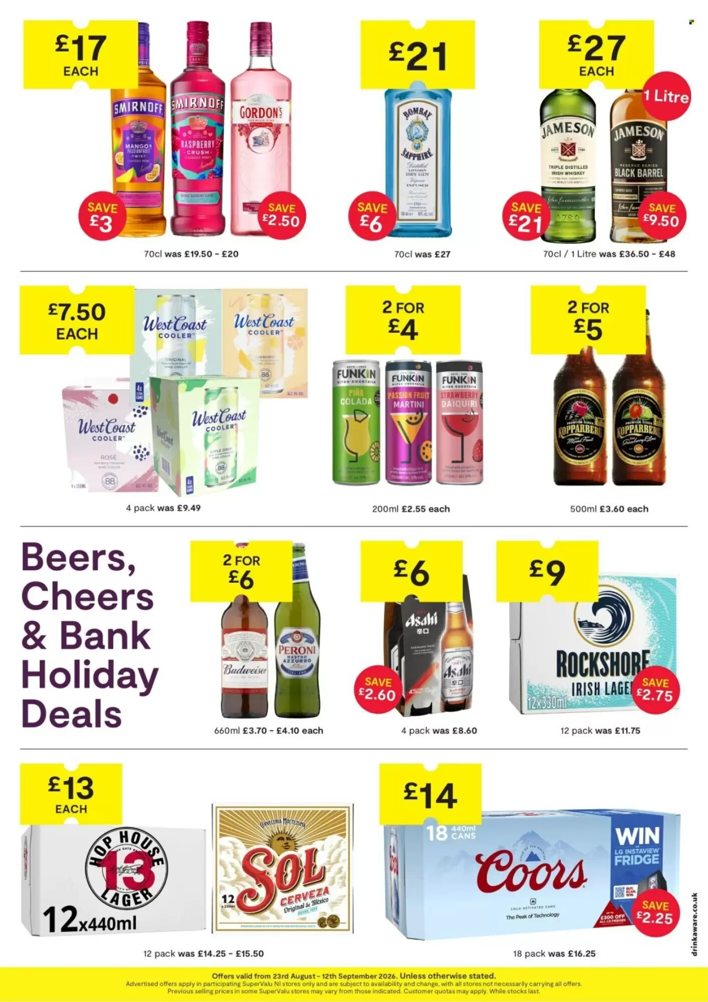 SuperValu offers valid from 23/08/2026 - Page 23.