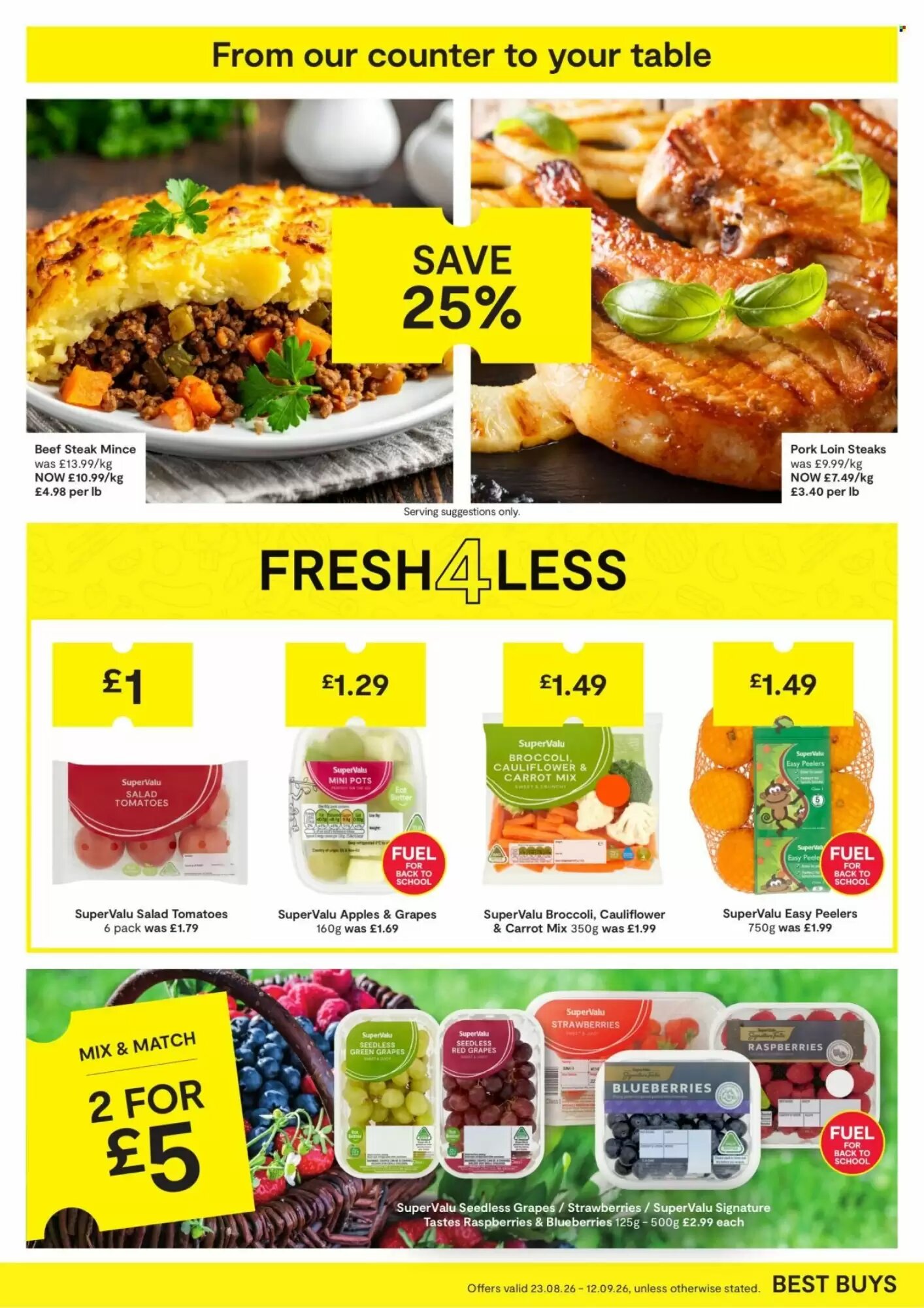 SuperValu offers valid from 23/08/2026 - Page 5.