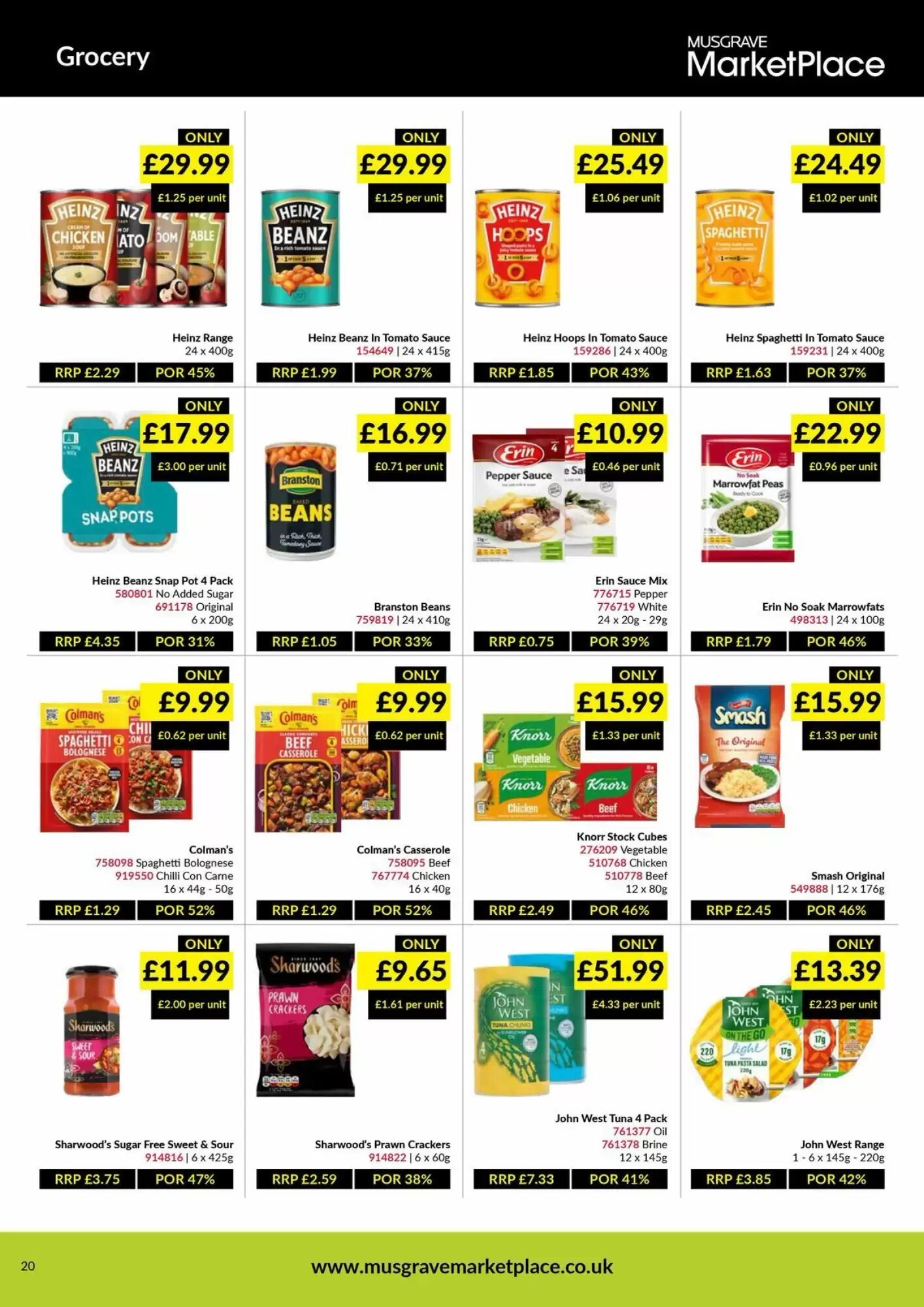 Musgrave MarketPlace offers valid from 24/08/2026 - Page 20.