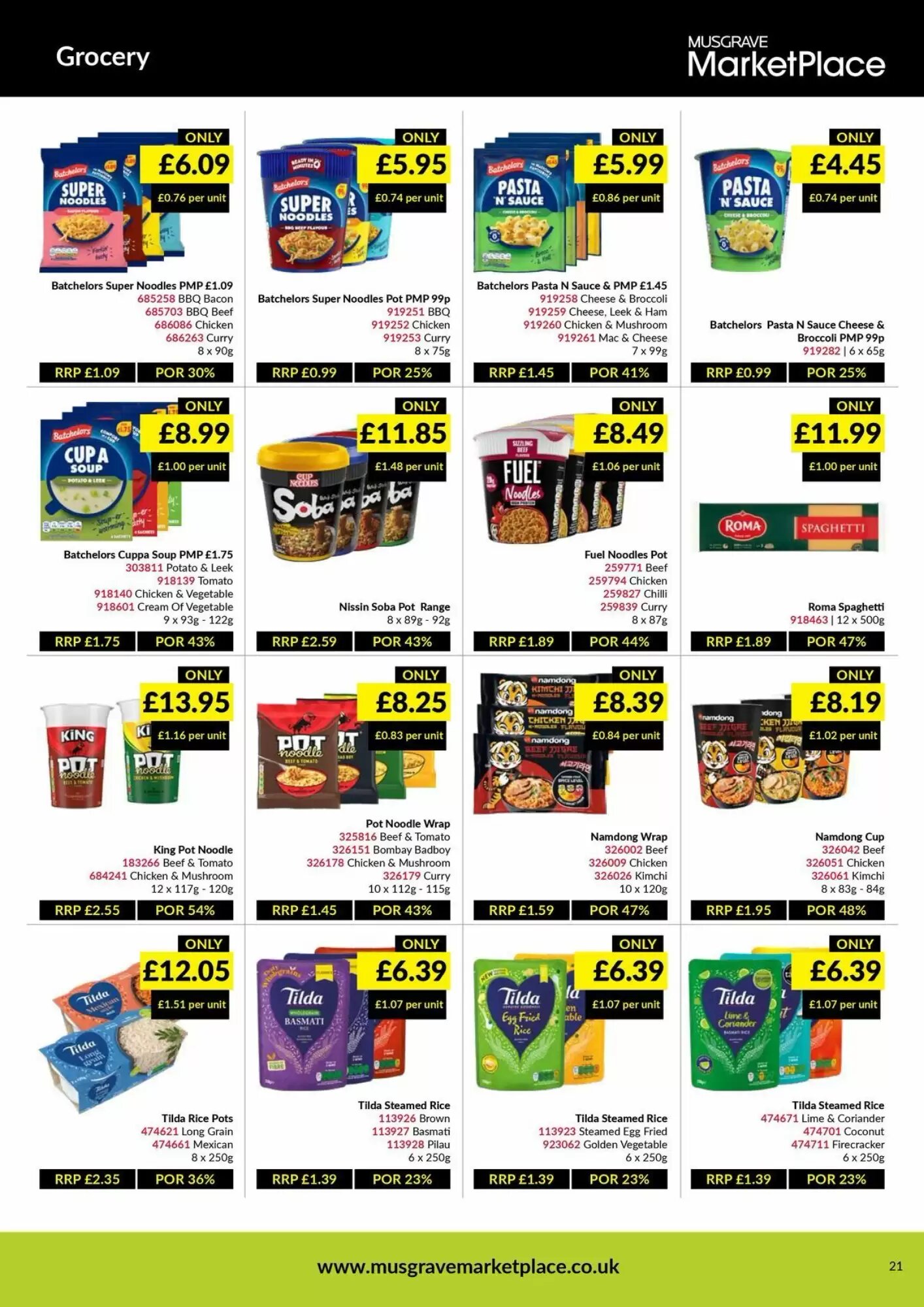 Musgrave MarketPlace offers valid from 24/08/2026 - Page 21.