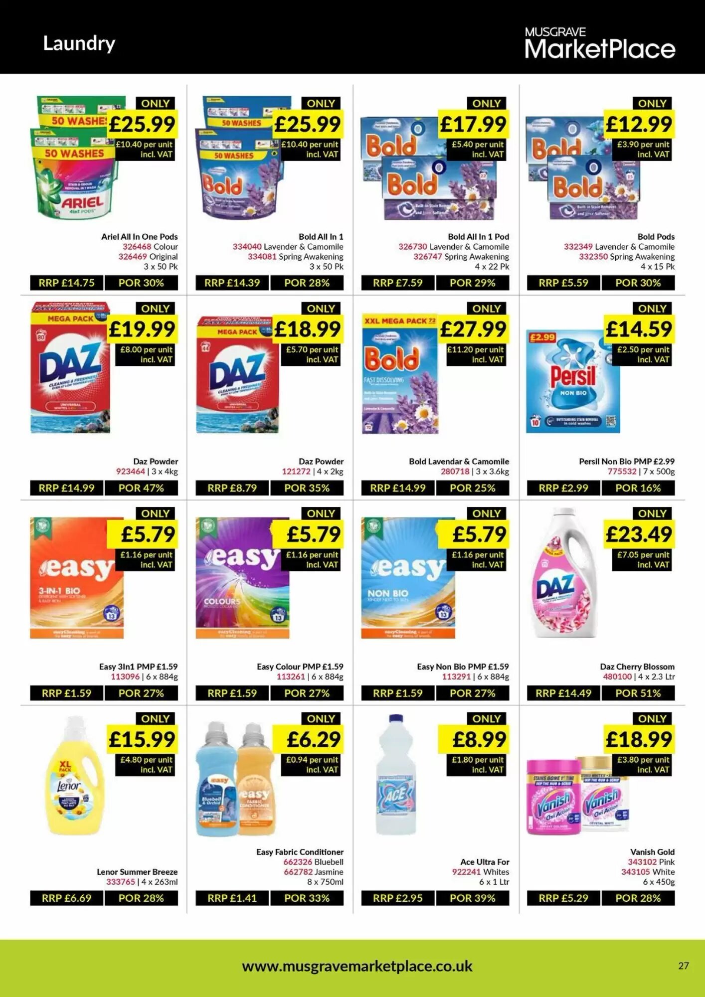 Musgrave MarketPlace offers valid from 24/08/2026 - Page 27.