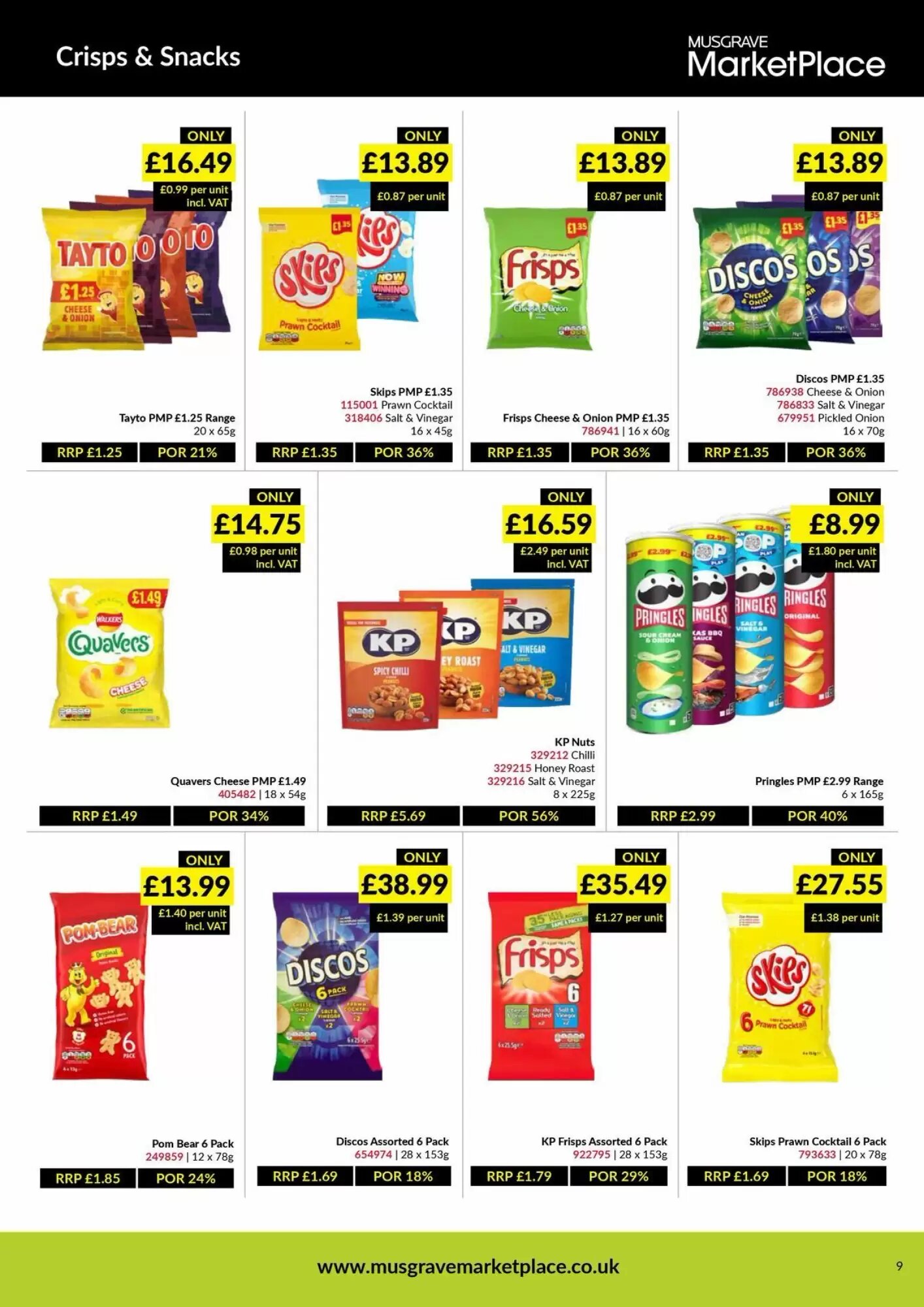 Musgrave MarketPlace offers valid from 24/08/2026 - Page 9.