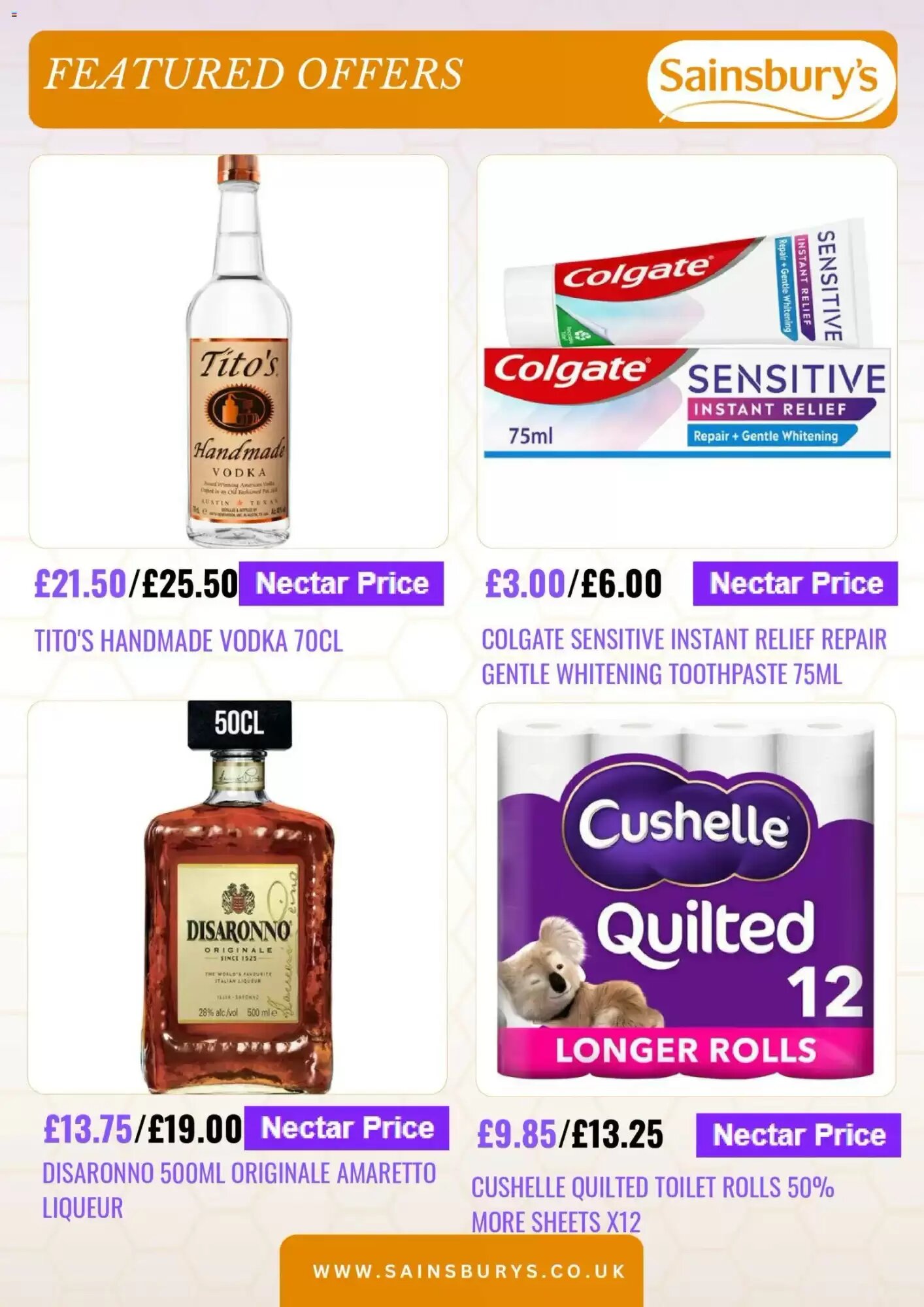 Sainsbury's offers valid from 25/08/2026 - Page 4.