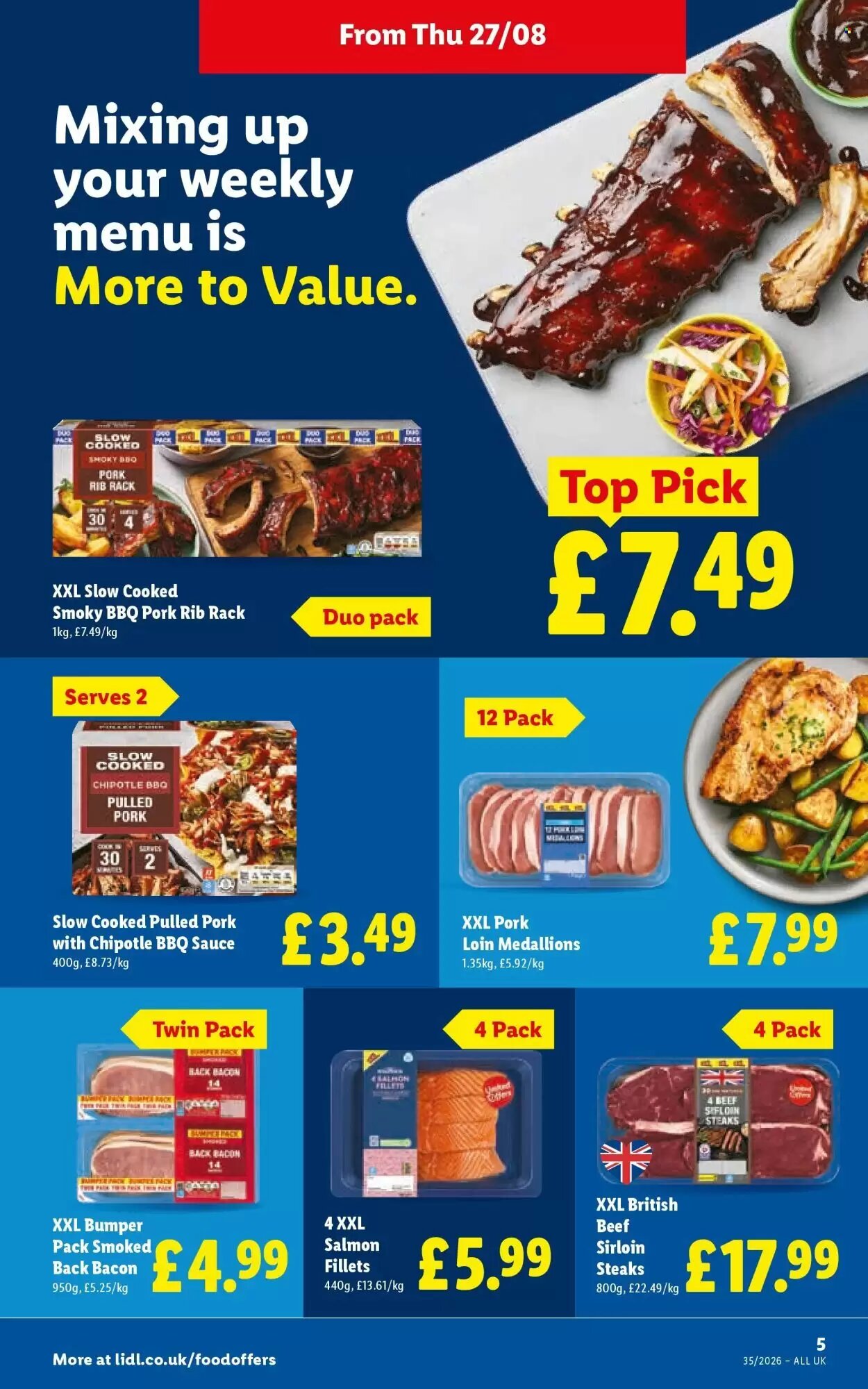 Lidl offers valid from 27/08/2026 - Page 5.