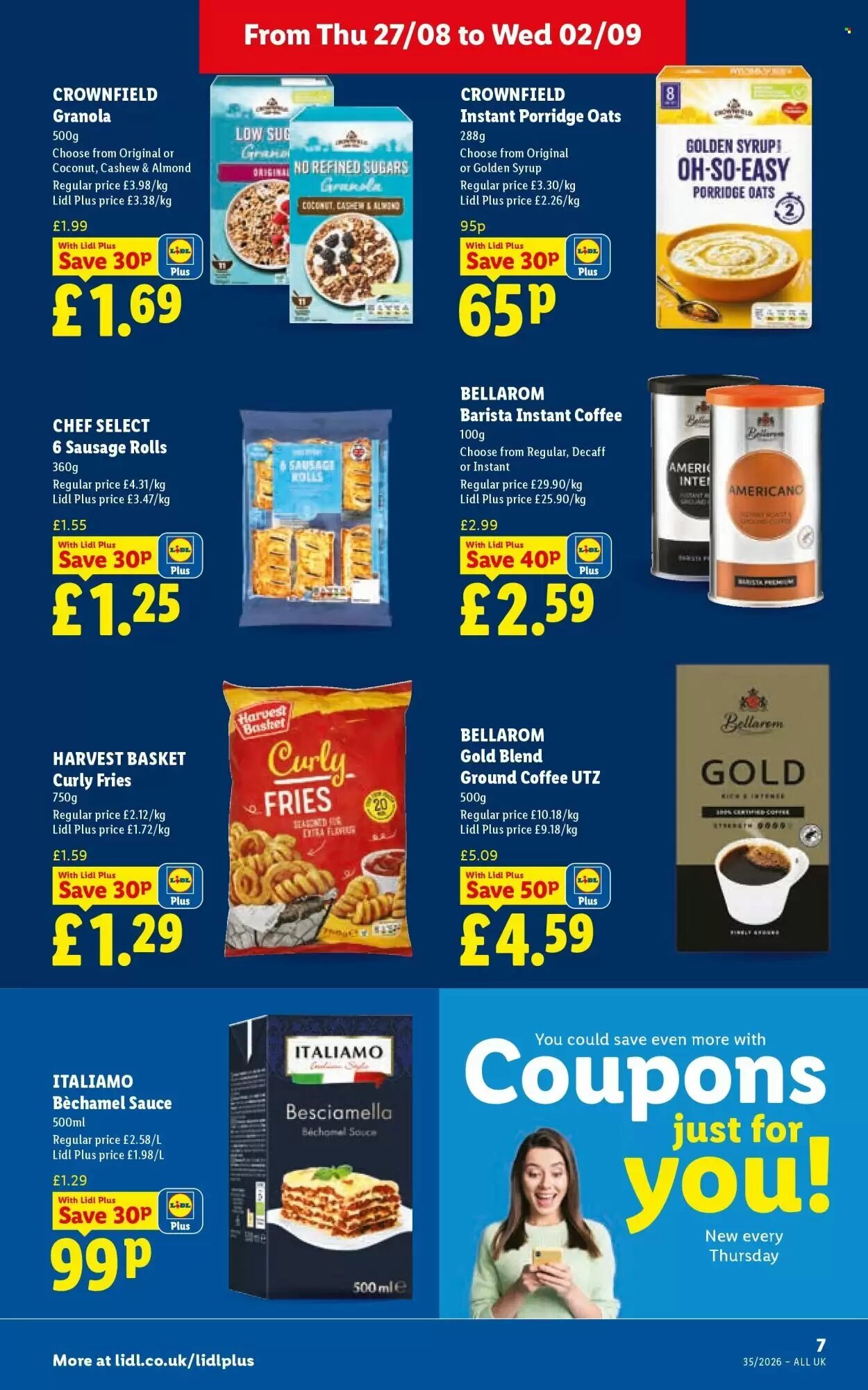 Lidl offers valid from 27/08/2026 - Page 7.