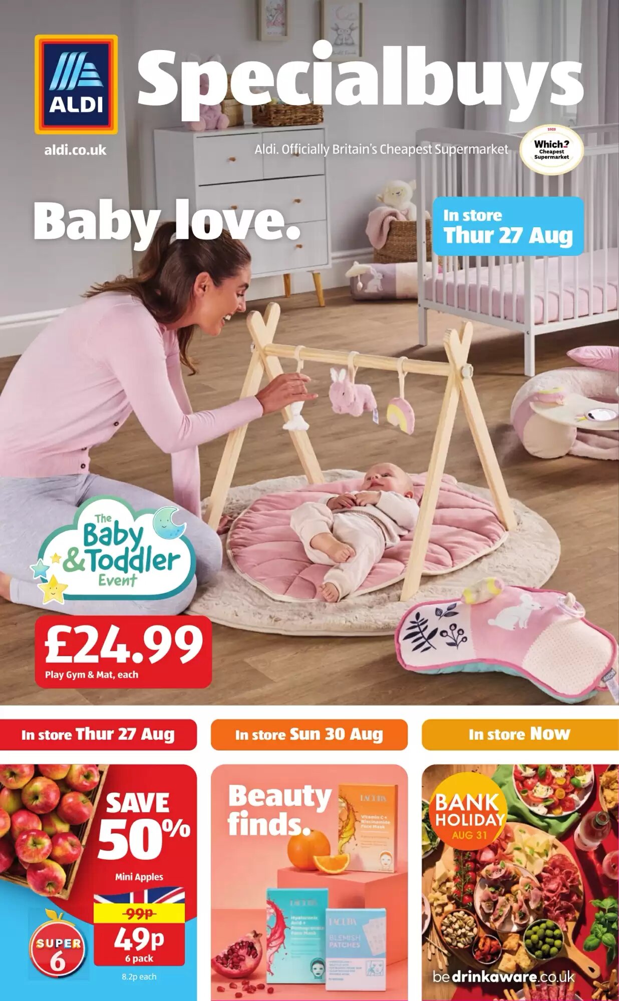 Aldi offers valid from 27/08/2026 - Page 1.