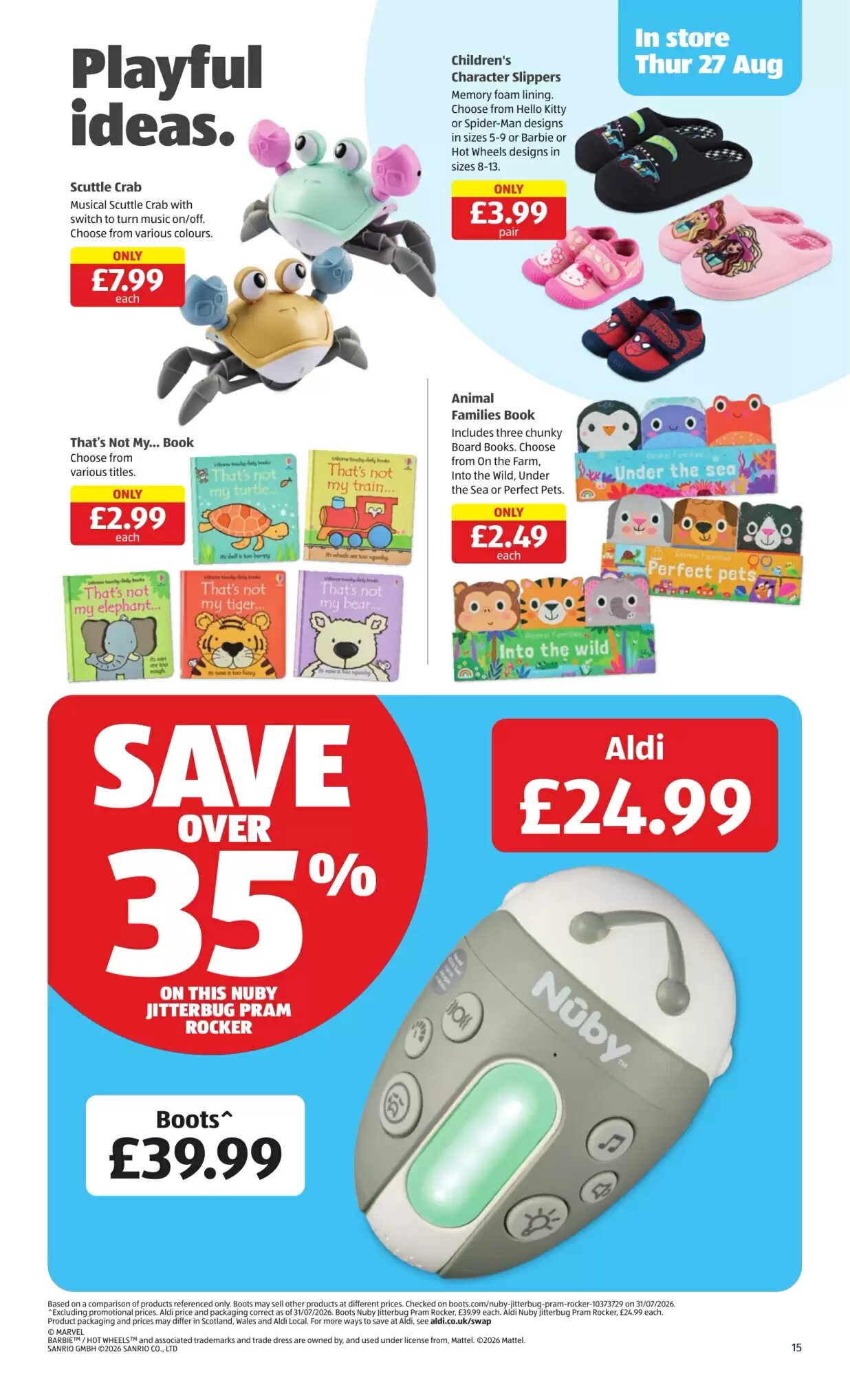 Aldi offers valid from 27/08/2026 - Page 15.