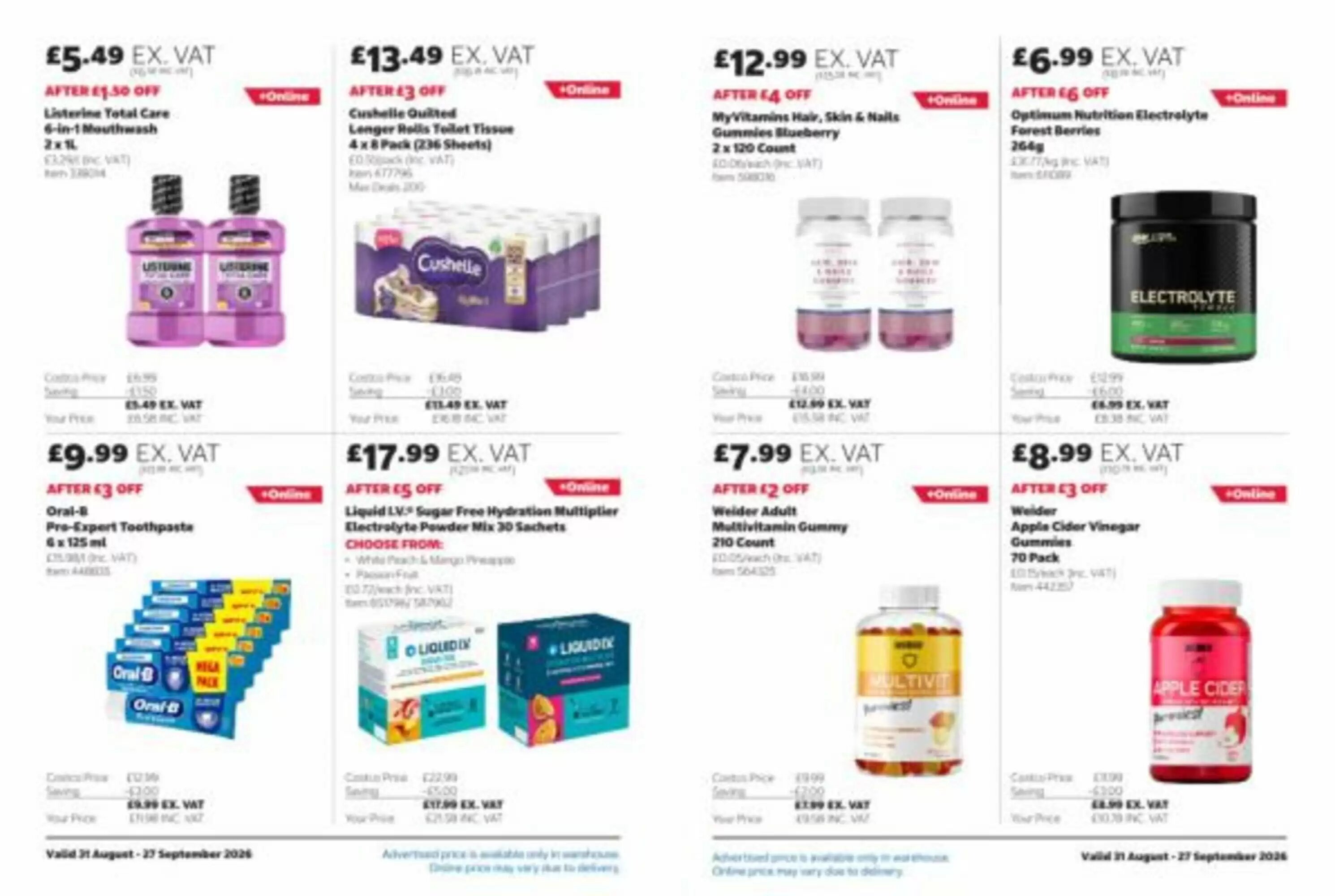 Costco offers valid from 31/08/2026 - Page 12.