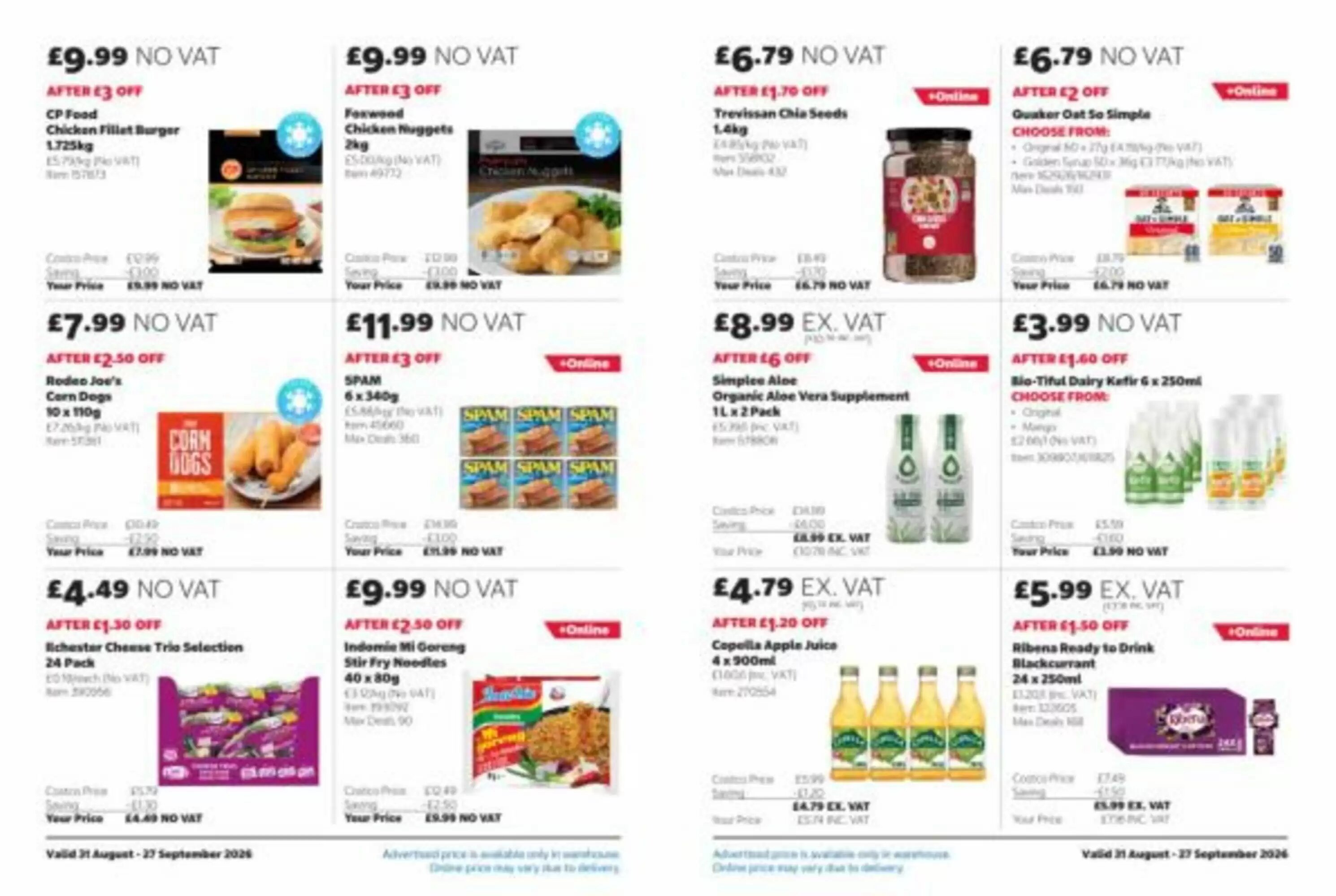 Costco offers valid from 31/08/2026 - Page 8.