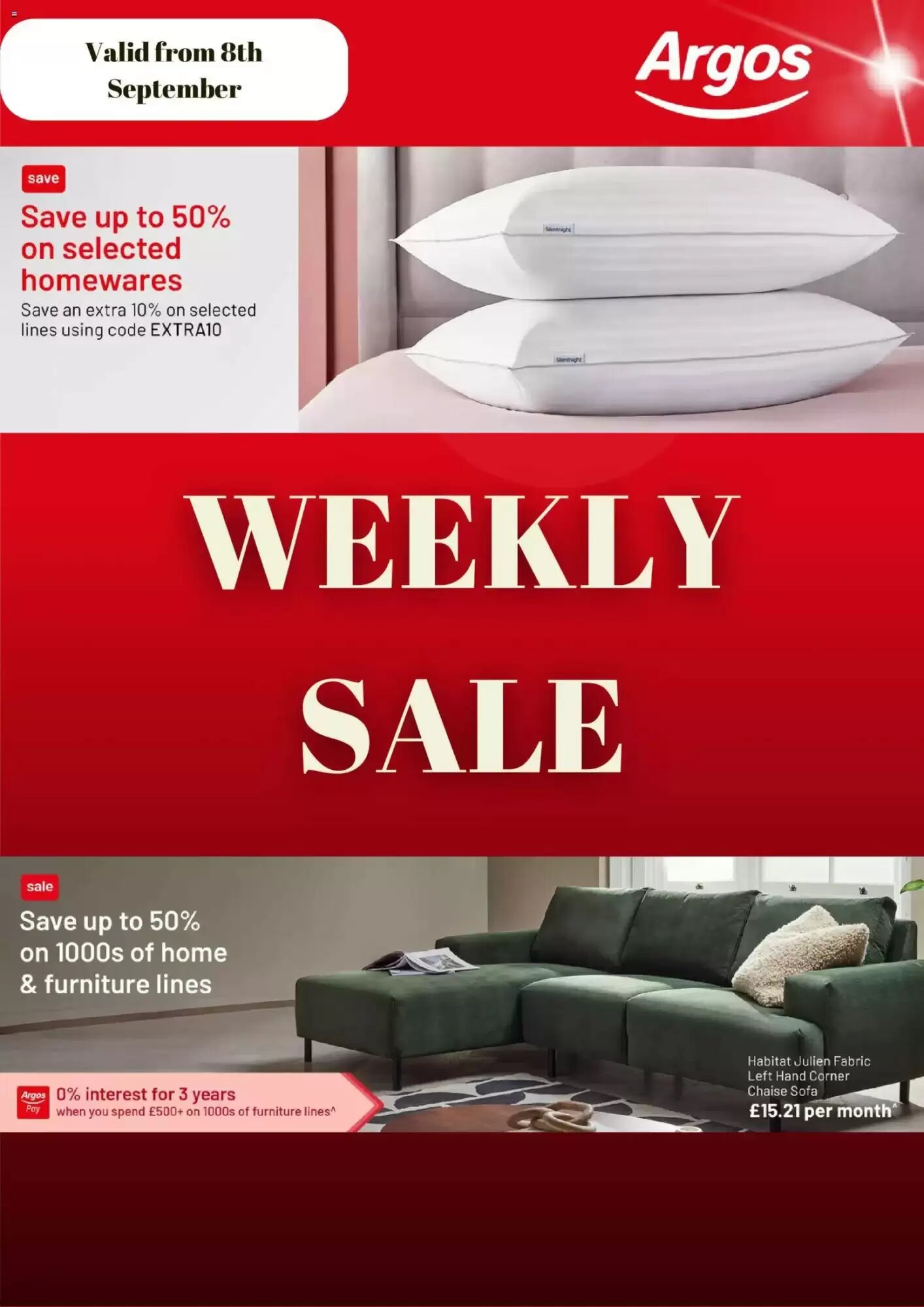 Argos offers valid from 08/09/2026 - Page 1.
