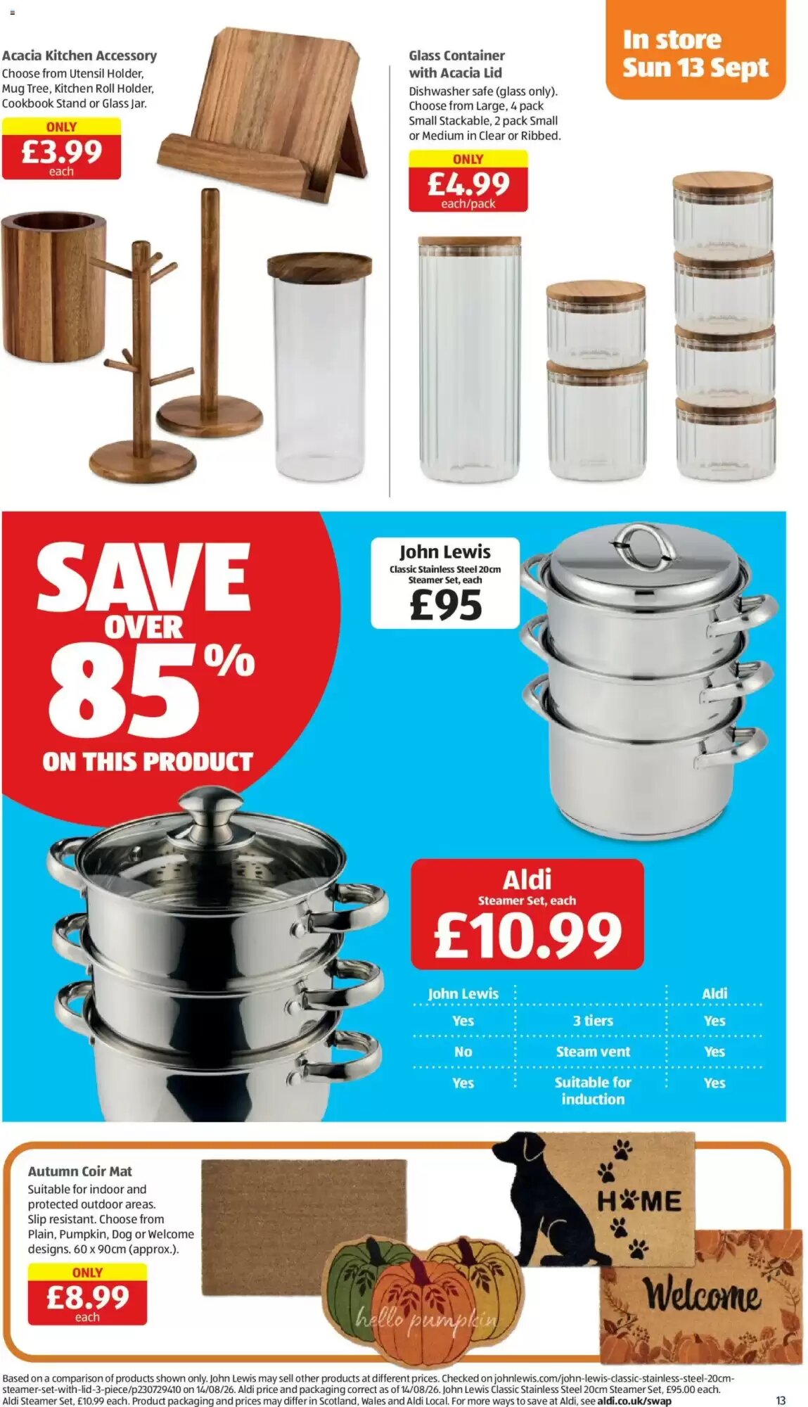 Aldi offers valid from 10/09/2026 - Page 13.