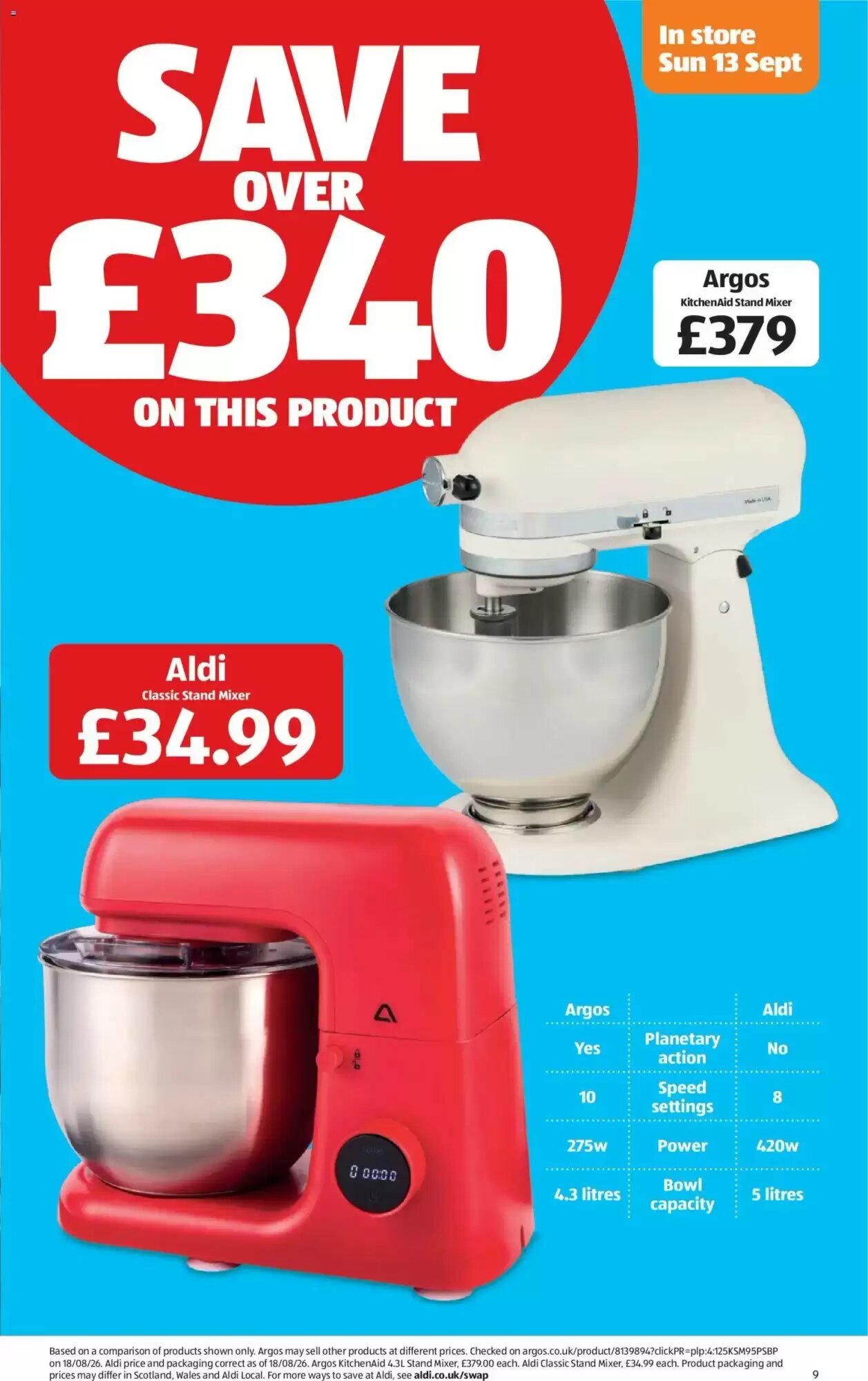 Aldi offers valid from 10/09/2026 - Page 9.