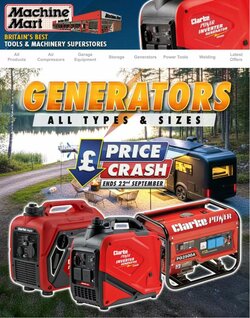 Machine Mart offers valid from 11/09/2026