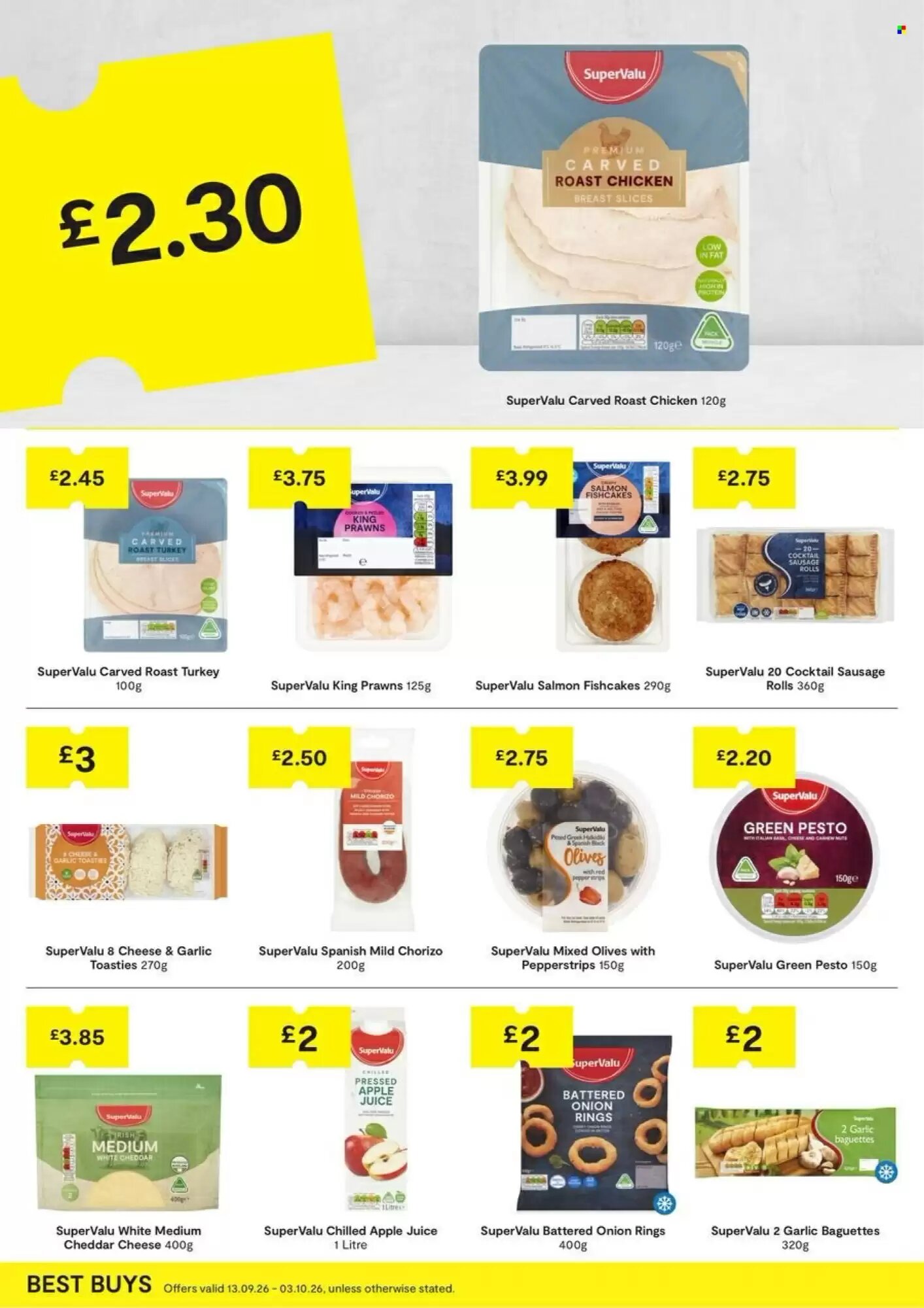 SuperValu offers valid from 13/09/2026 - Page 14.
