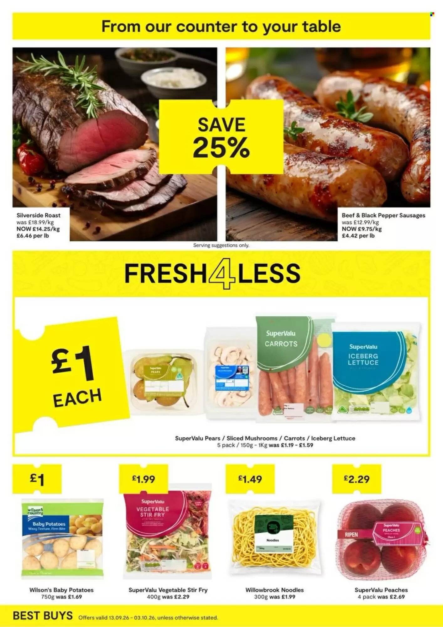 SuperValu offers valid from 13/09/2026 - Page 8.