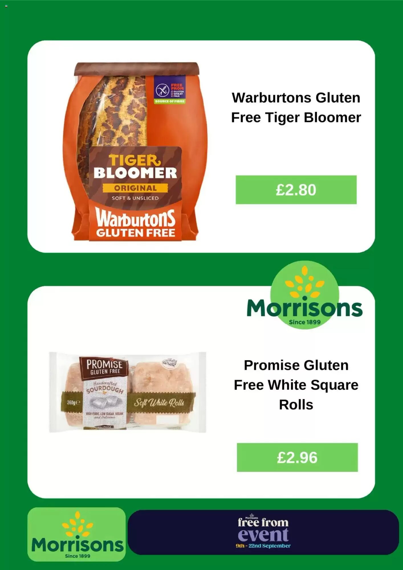 Morrisons offers valid from 14/09/2026 - Page 3.