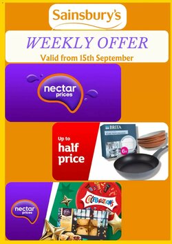 Sainsbury's offers valid from 15/09/2026