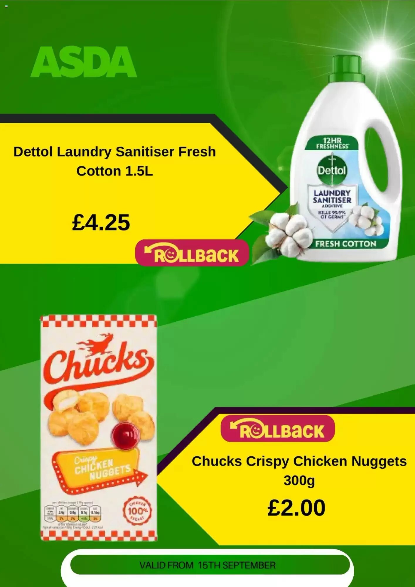 Asda offers valid from 15/09/2026 - Page 3.