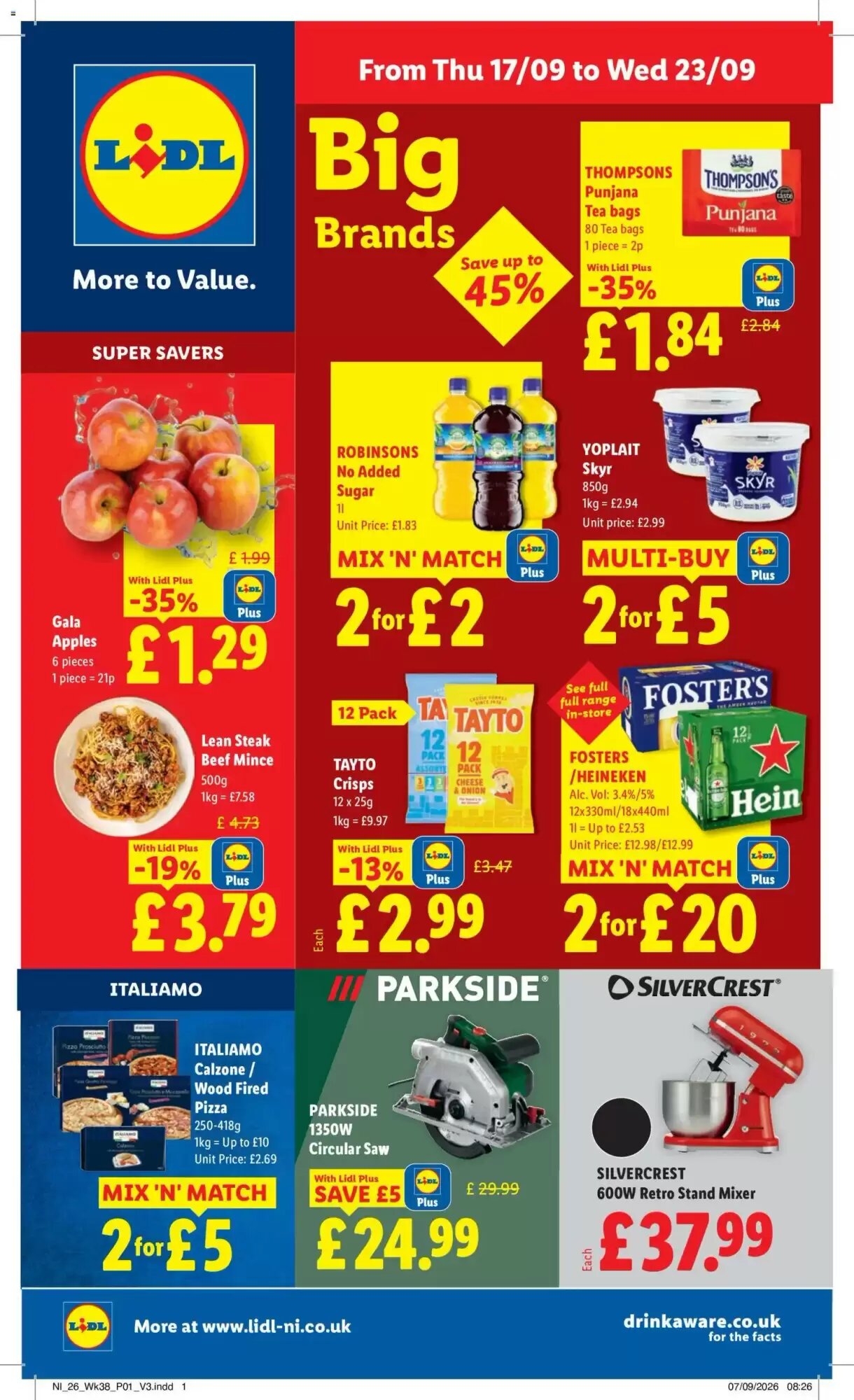 Lidl offers valid from 17/09/2026 - Page 1.