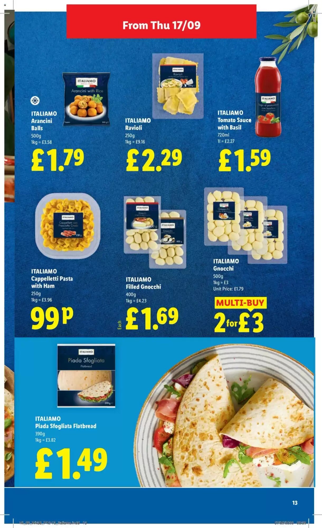 Lidl offers valid from 17/09/2026 - Page 13.