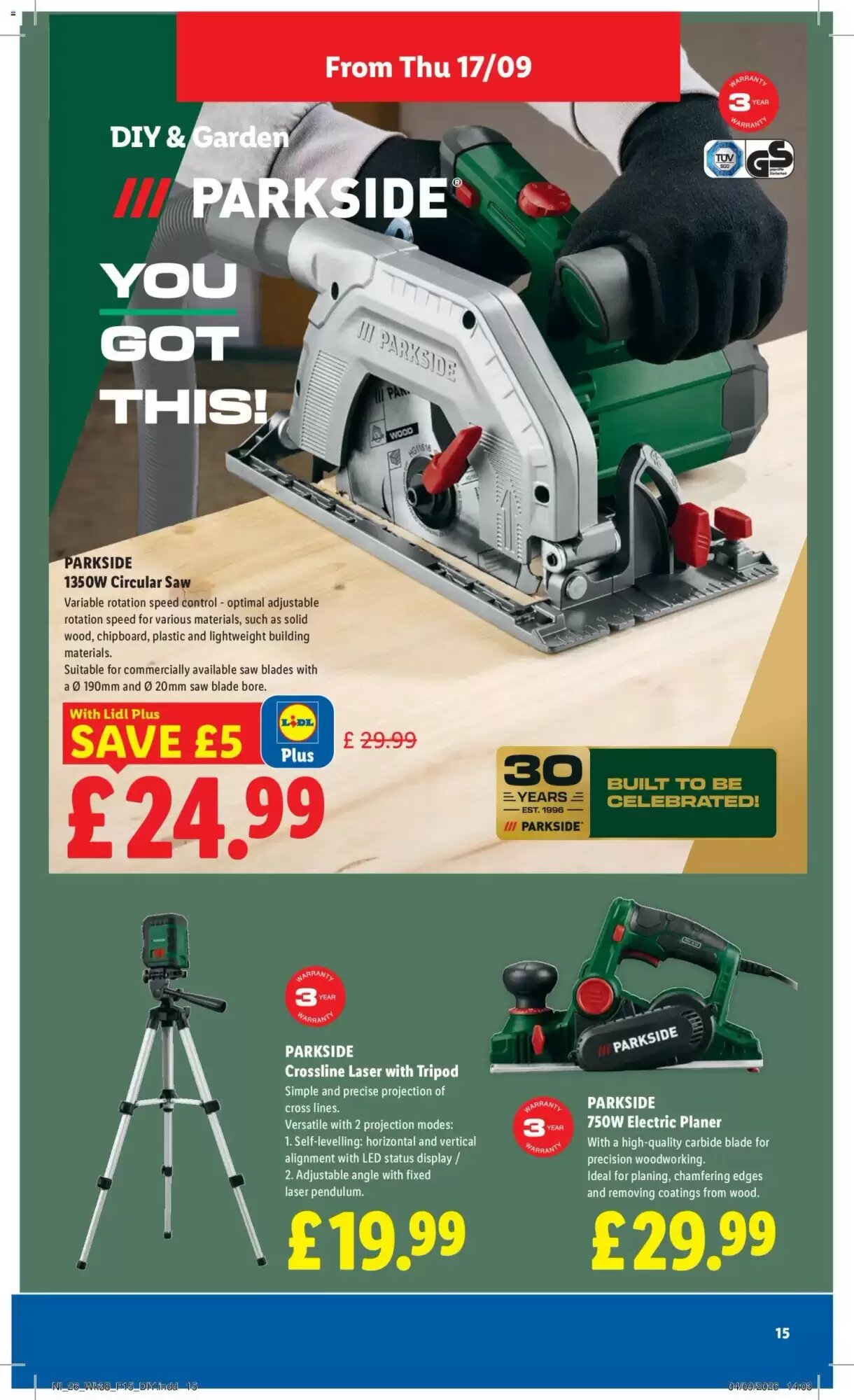 Lidl offers valid from 17/09/2026 - Page 15.