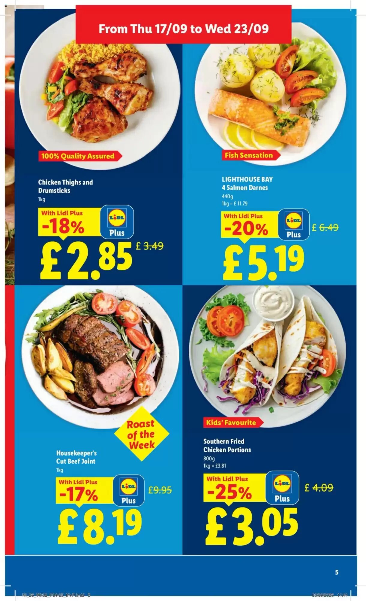 Lidl offers valid from 17/09/2026 - Page 5.