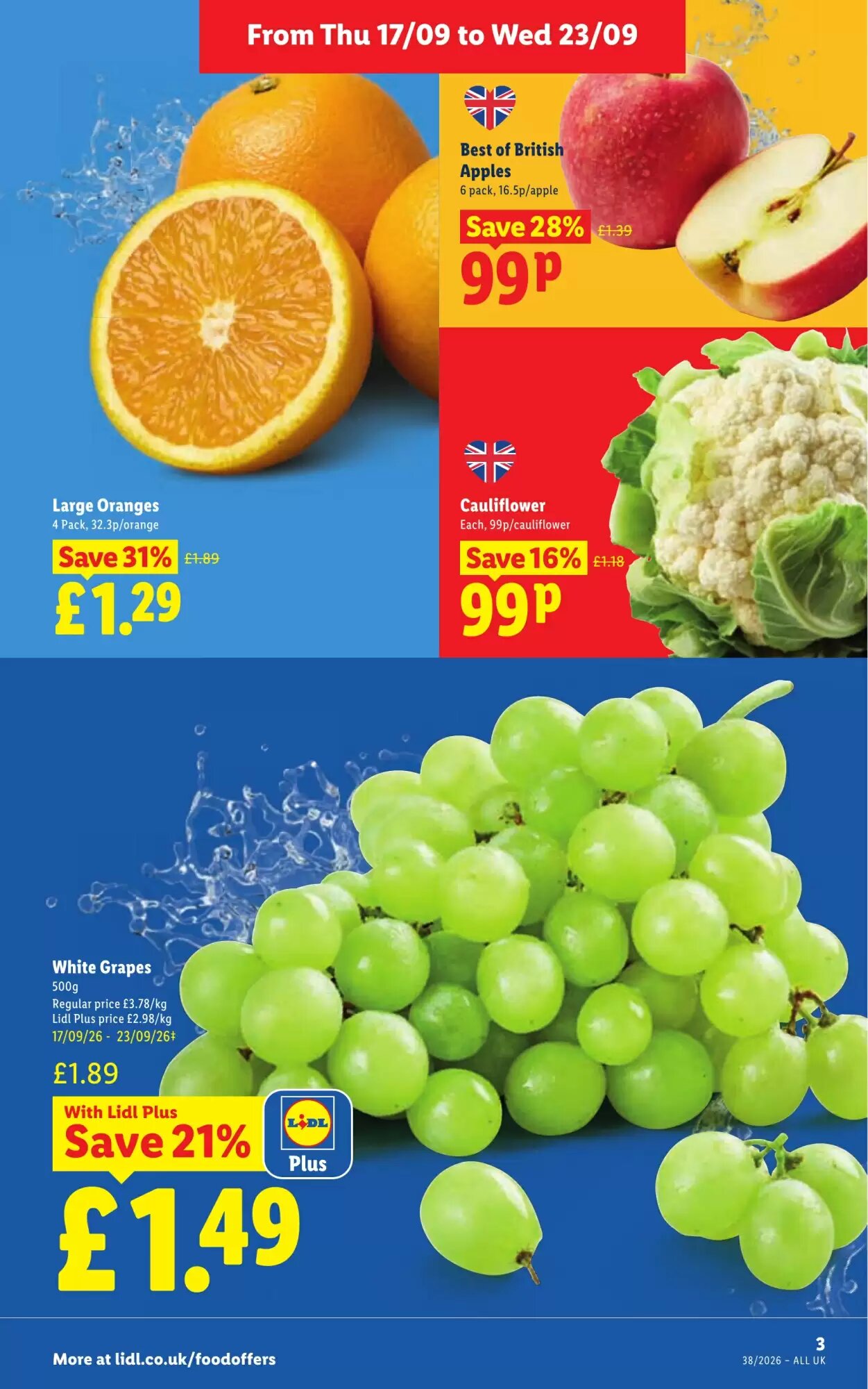 Lidl offers valid from 17/09/2026 - Page 3.