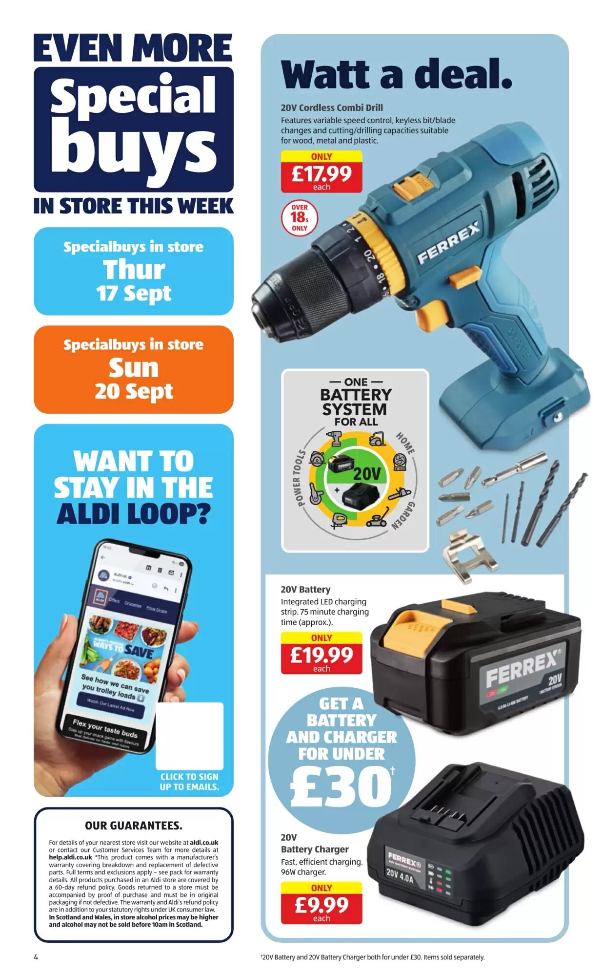 Aldi offers valid from 17/09/2026 - Page 4.
