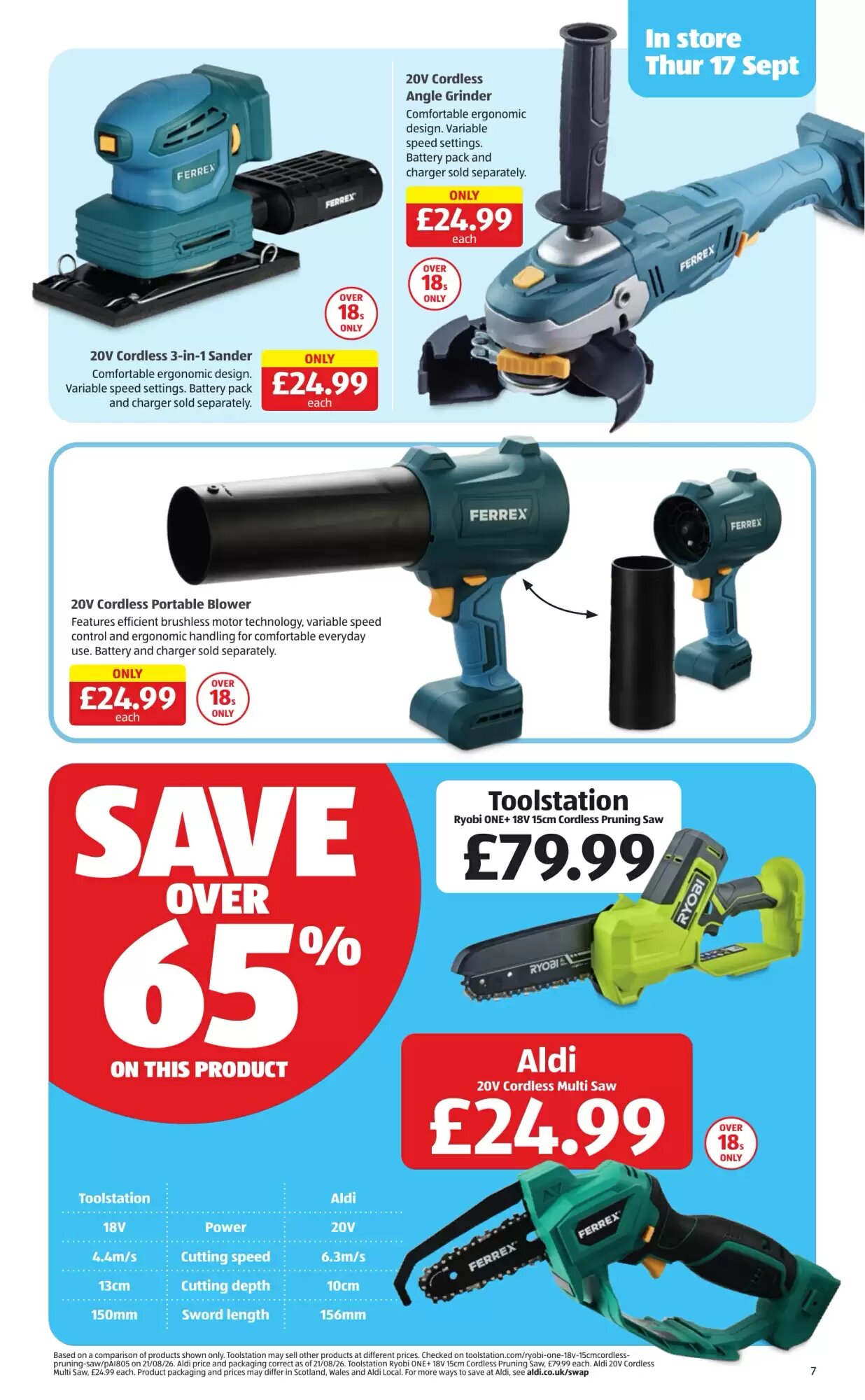 Aldi offers valid from 17/09/2026 - Page 7.
