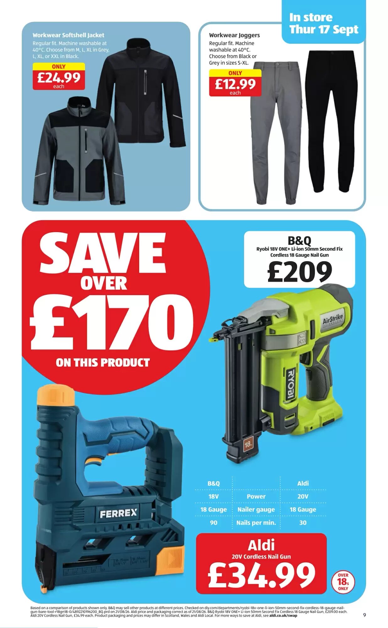 Aldi offers valid from 17/09/2026 - Page 9.