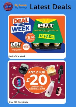 B&M Stores offers valid from 17/09/2026
