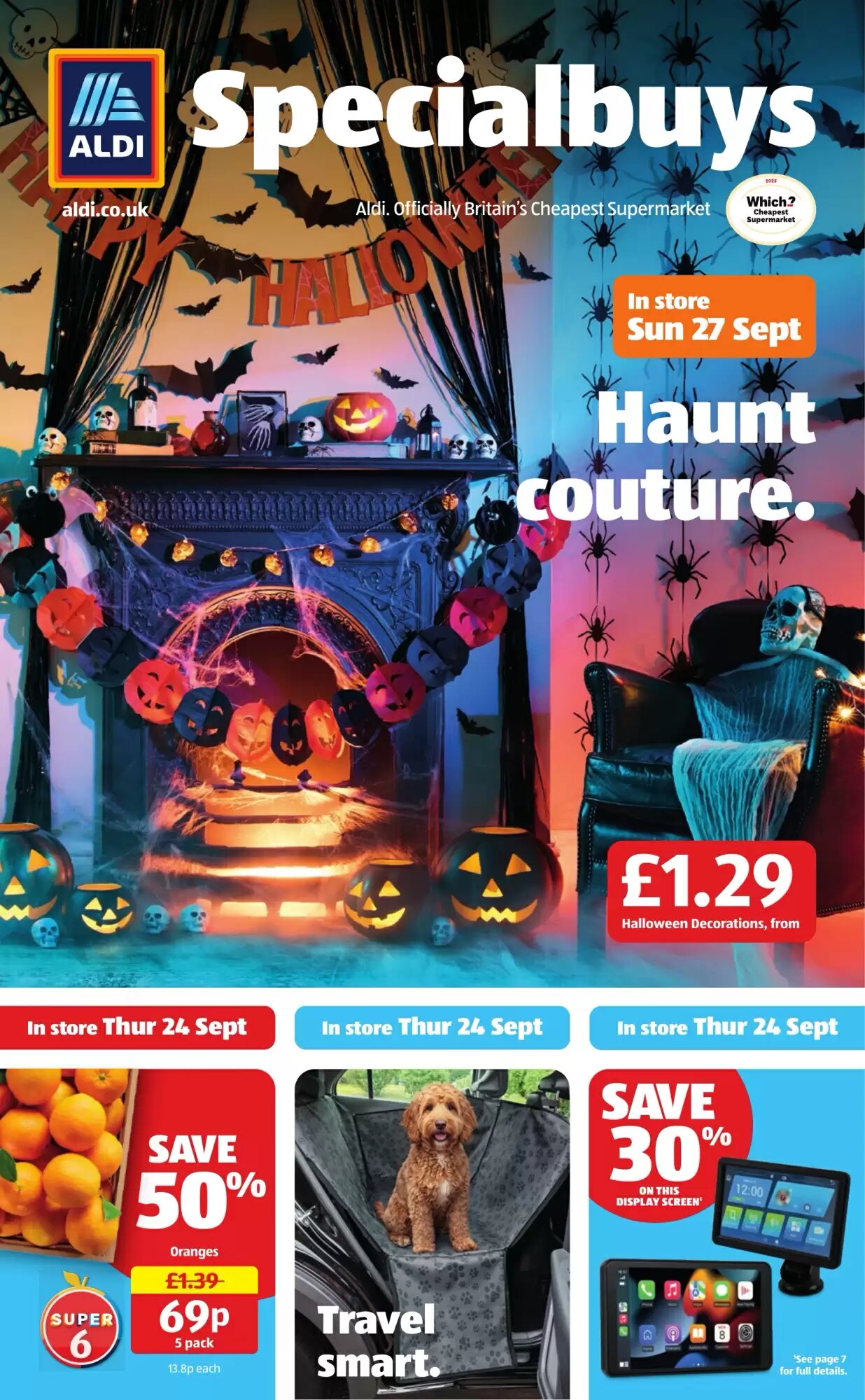 Aldi offers valid from 24/09/2026 - Page 1.