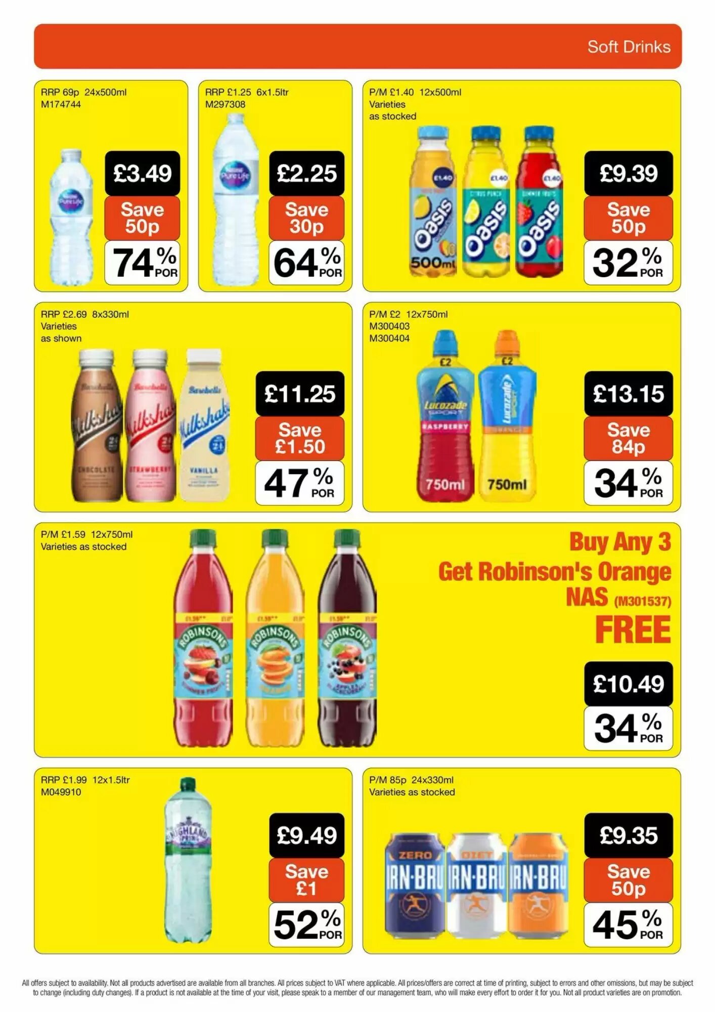 Booker Wholesale offers valid from 25/09/2026 - Page 3.