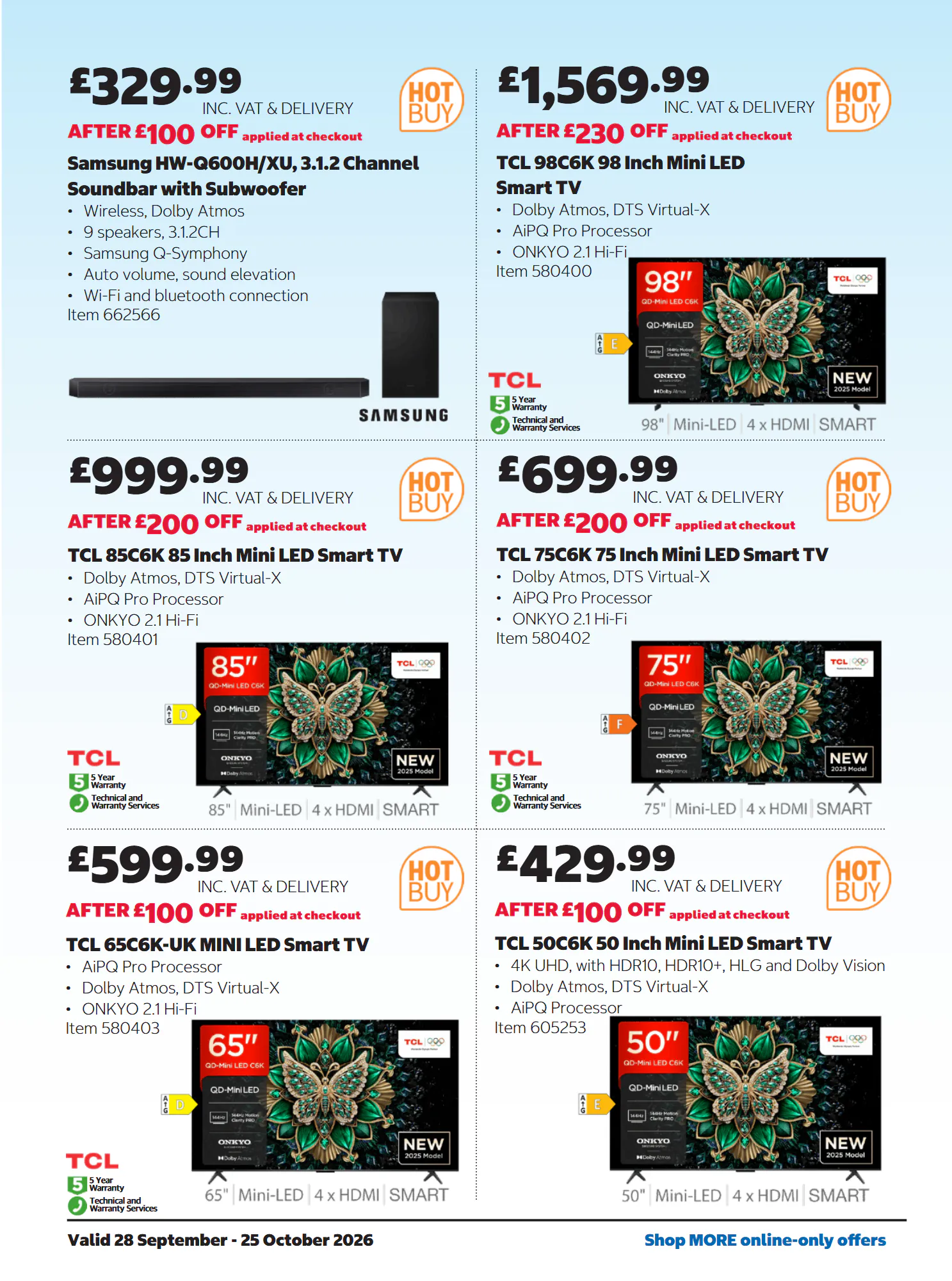 Costco offers valid from 28/09/2026 - Page 33.
