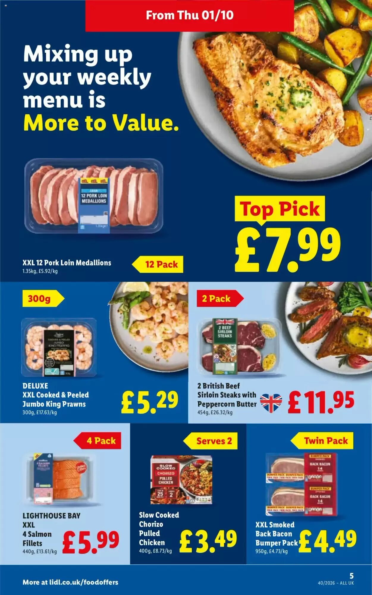 Lidl offers valid from 01/10/2026 - Page 5.
