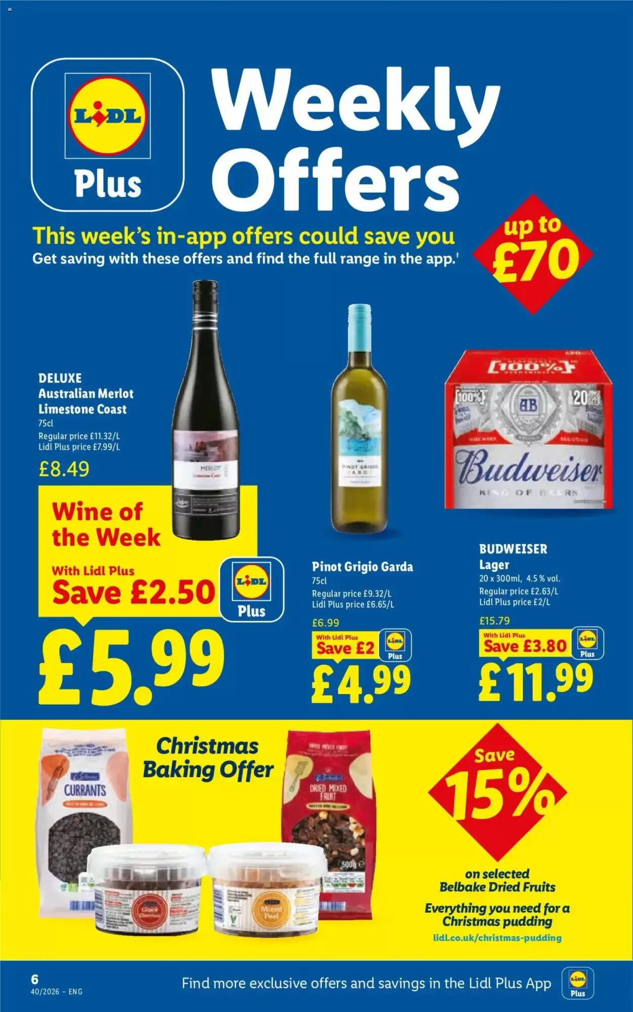 Lidl offers valid from 01/10/2026 - Page 6.