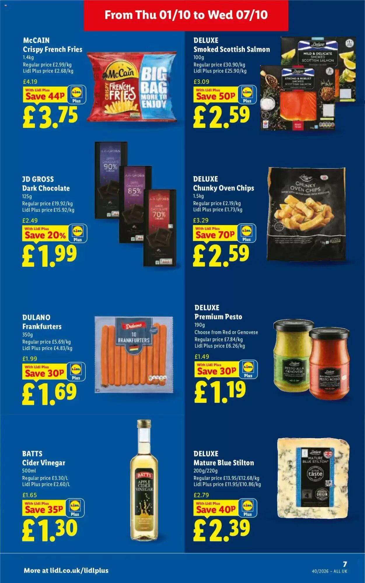Lidl offers valid from 01/10/2026 - Page 7.
