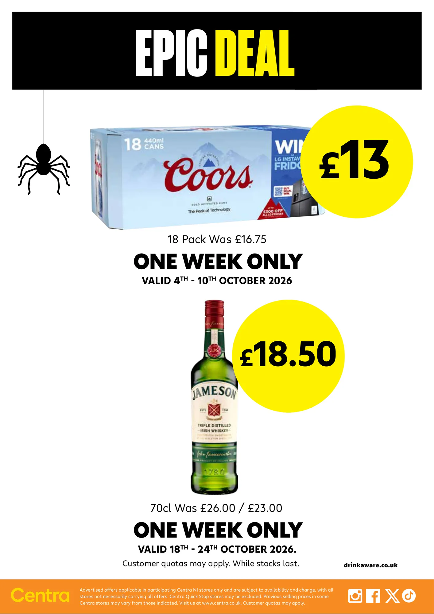 Centra offers valid from 04/10/2026 - Page 18.