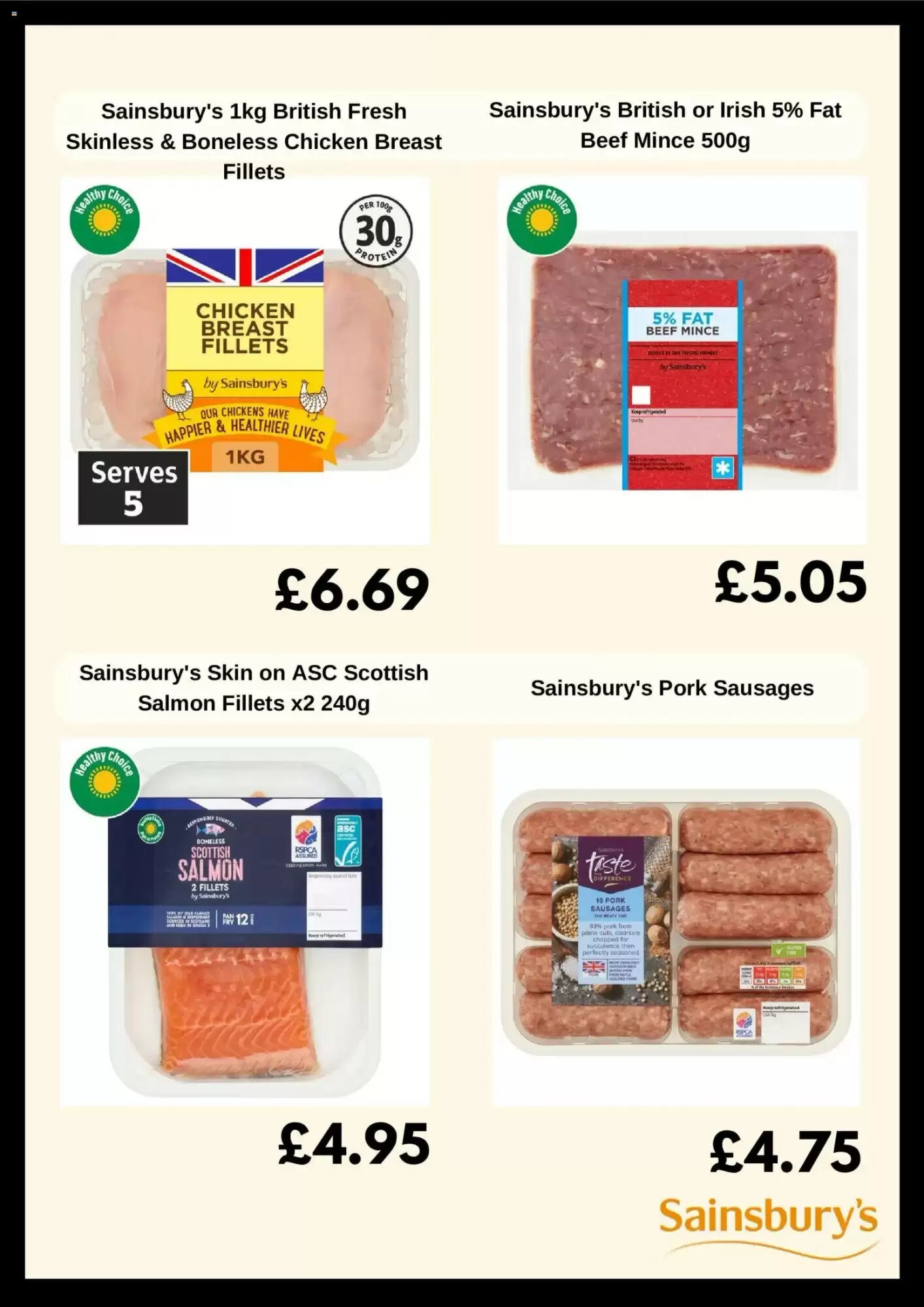 Sainsbury's offers valid from 05/10/2026 - Page 4.