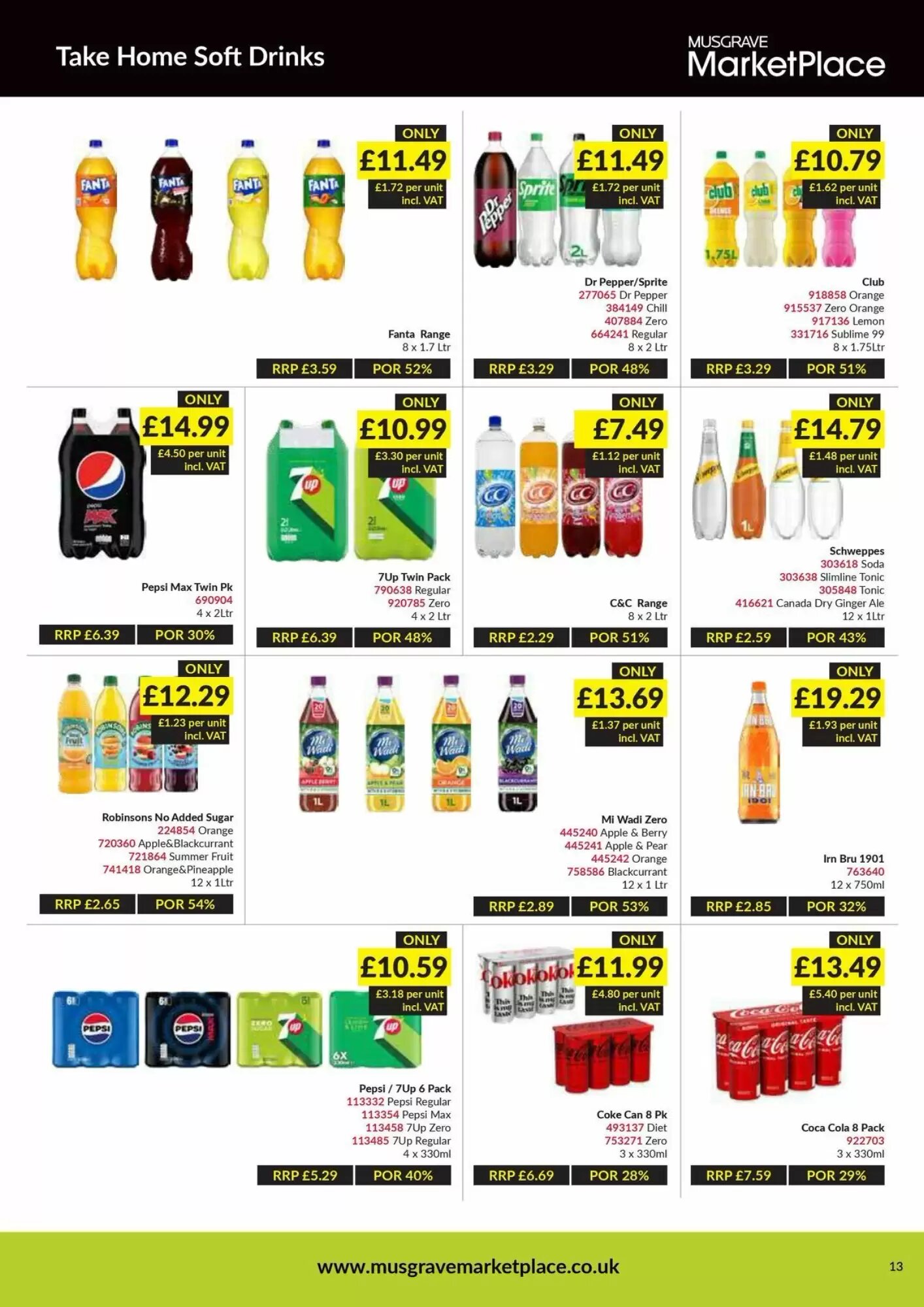 Musgrave MarketPlace offers valid from 05/10/2026 - Page 13.