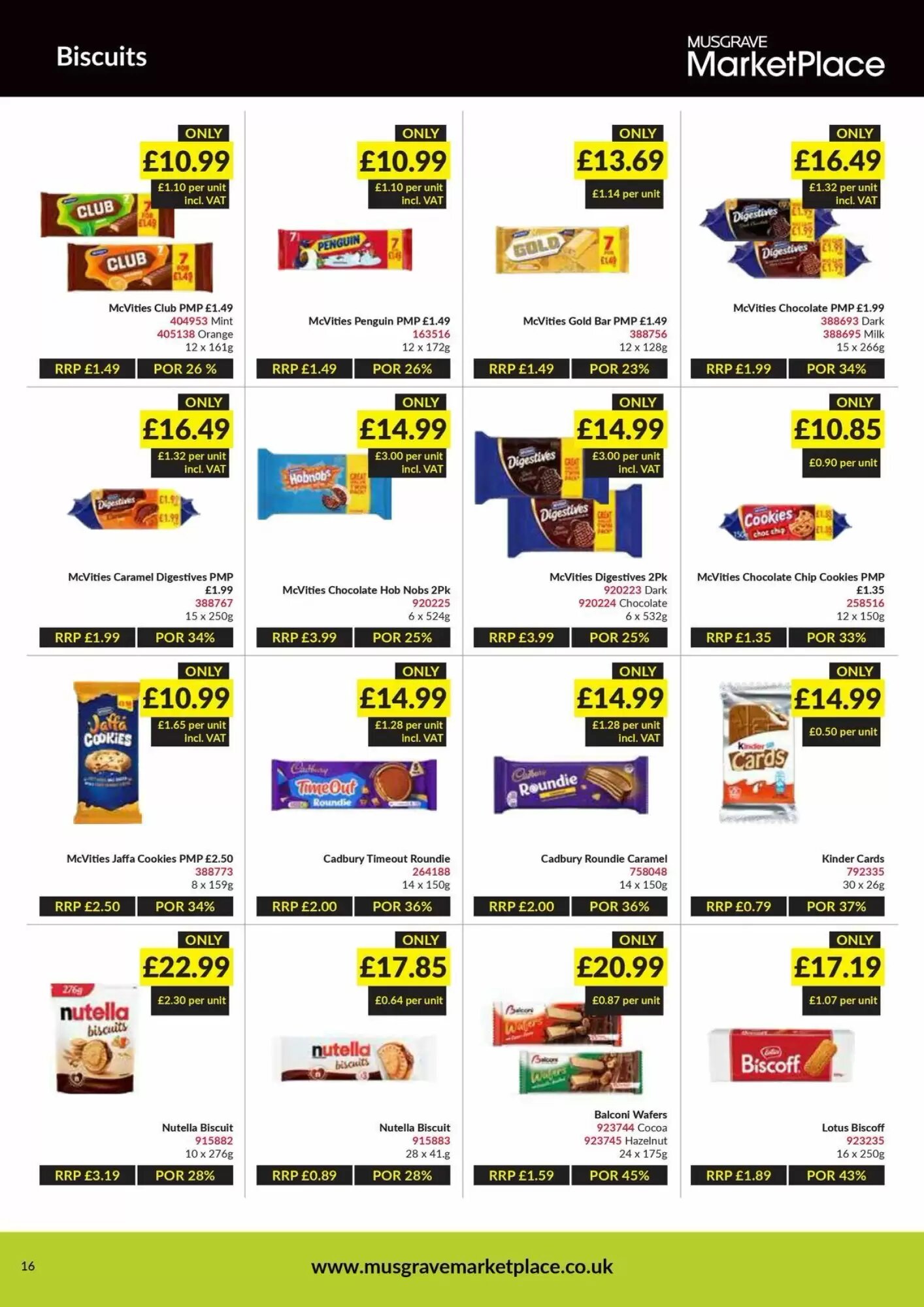 Musgrave MarketPlace offers valid from 05/10/2026 - Page 16.