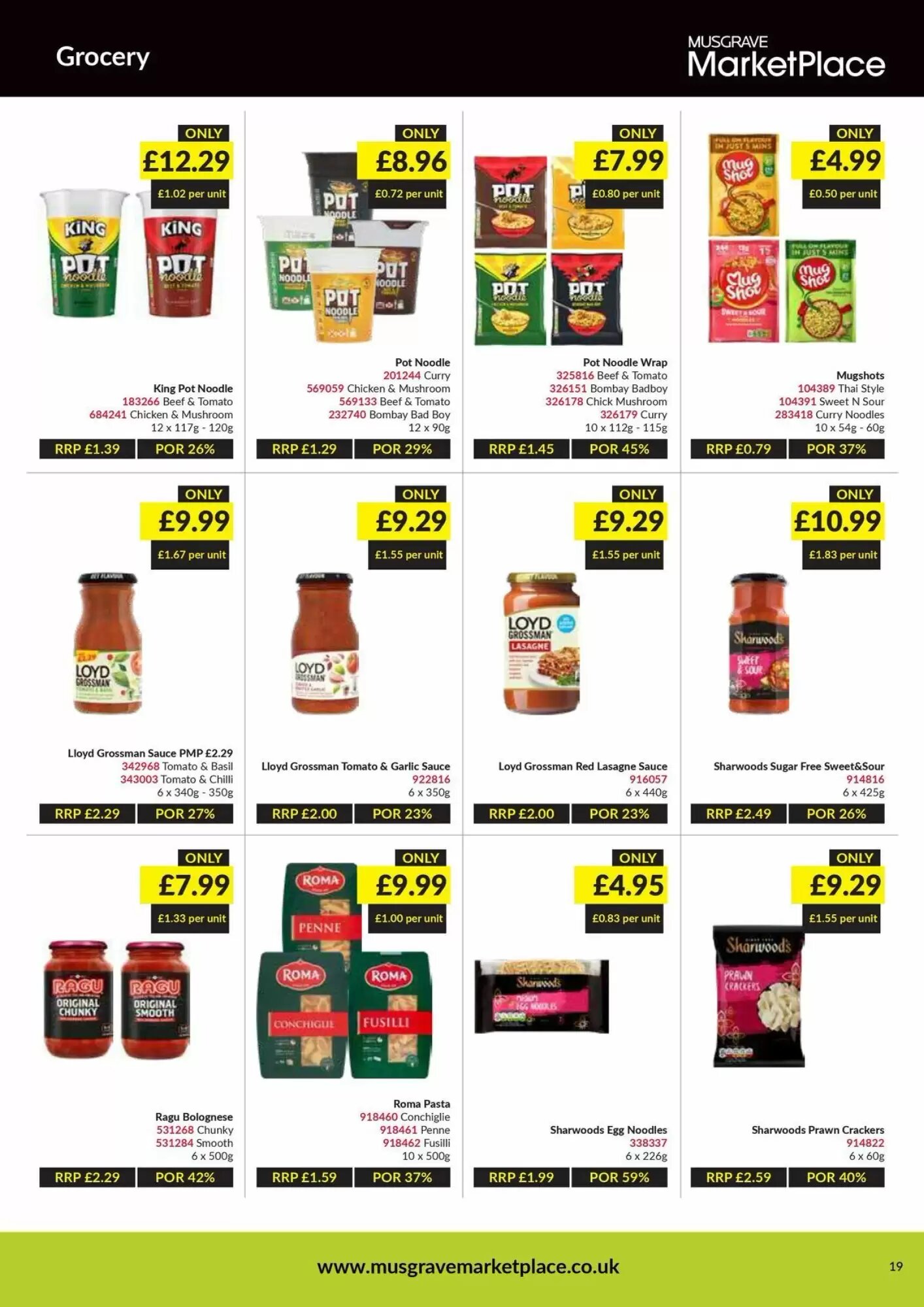 Musgrave MarketPlace offers valid from 05/10/2026 - Page 19.