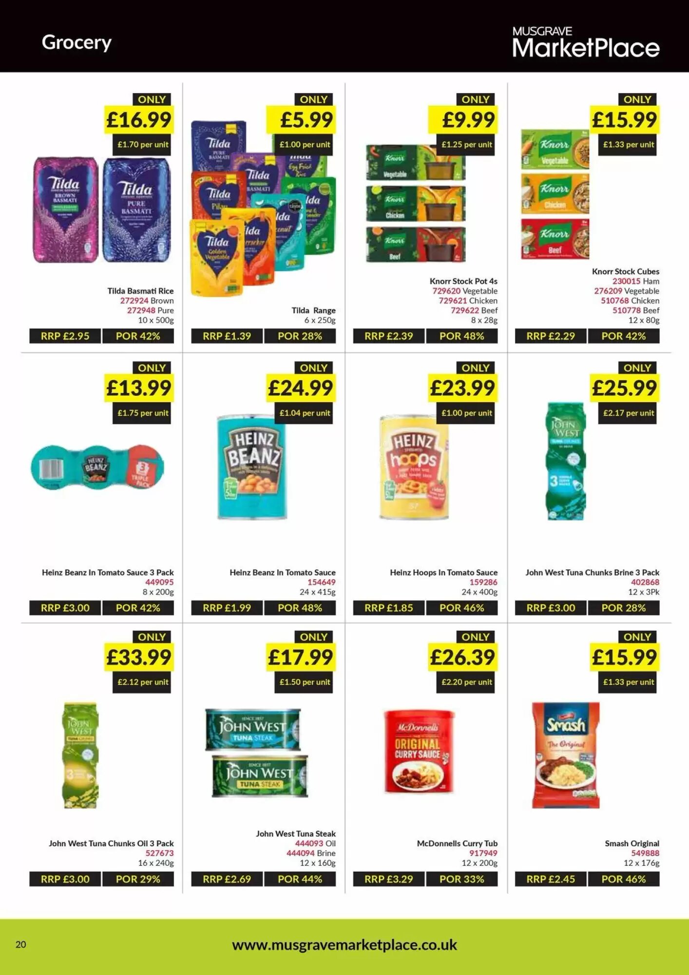 Musgrave MarketPlace offers valid from 05/10/2026 - Page 20.