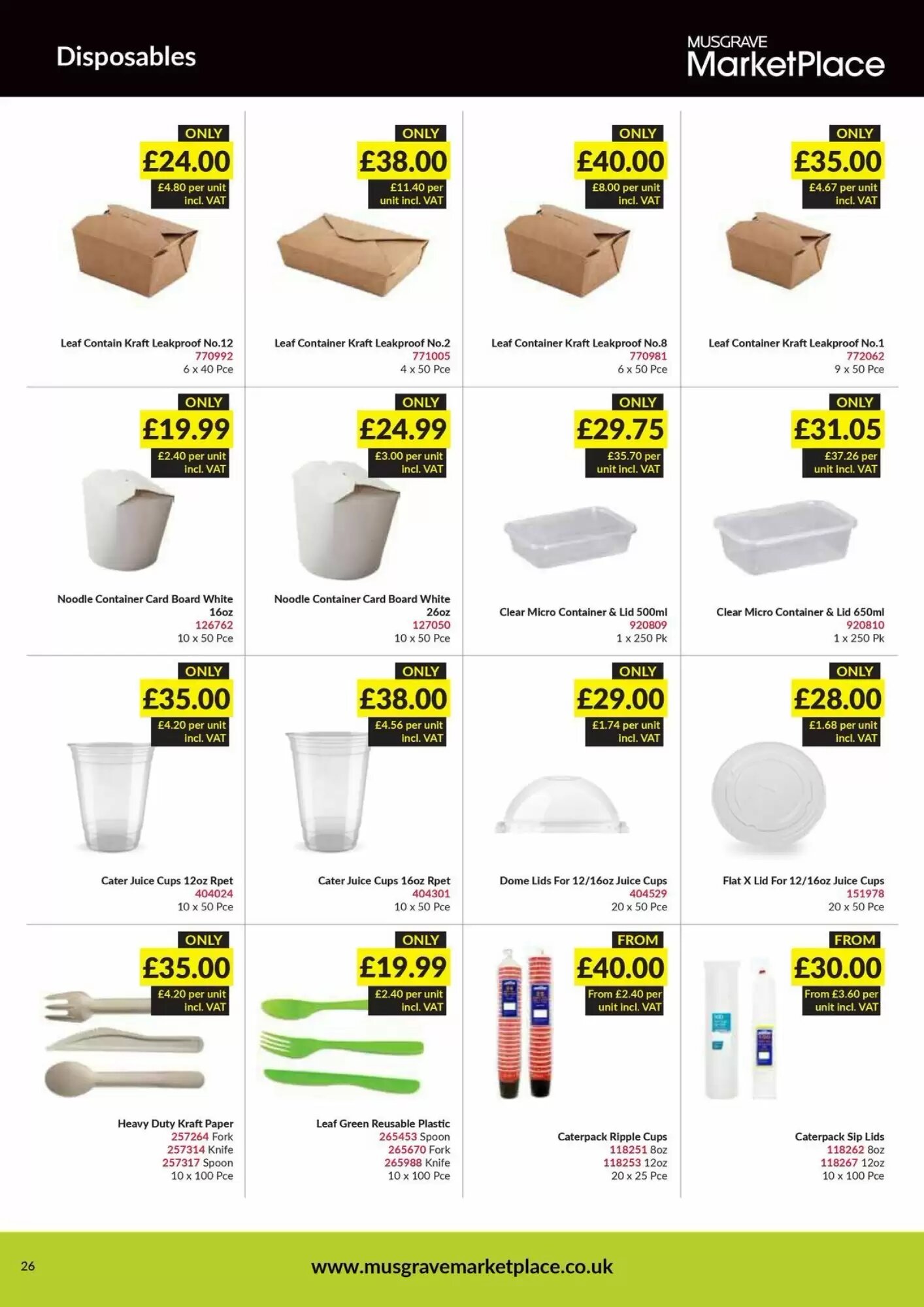 Musgrave MarketPlace offers valid from 05/10/2026 - Page 26.