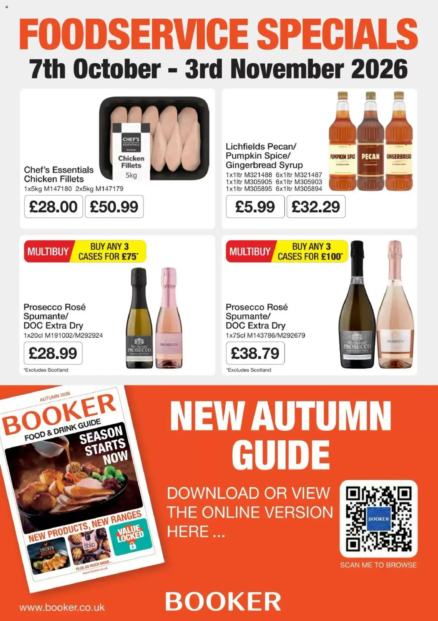 Booker Wholesale offers valid from 07/10/2026 - Page 1.