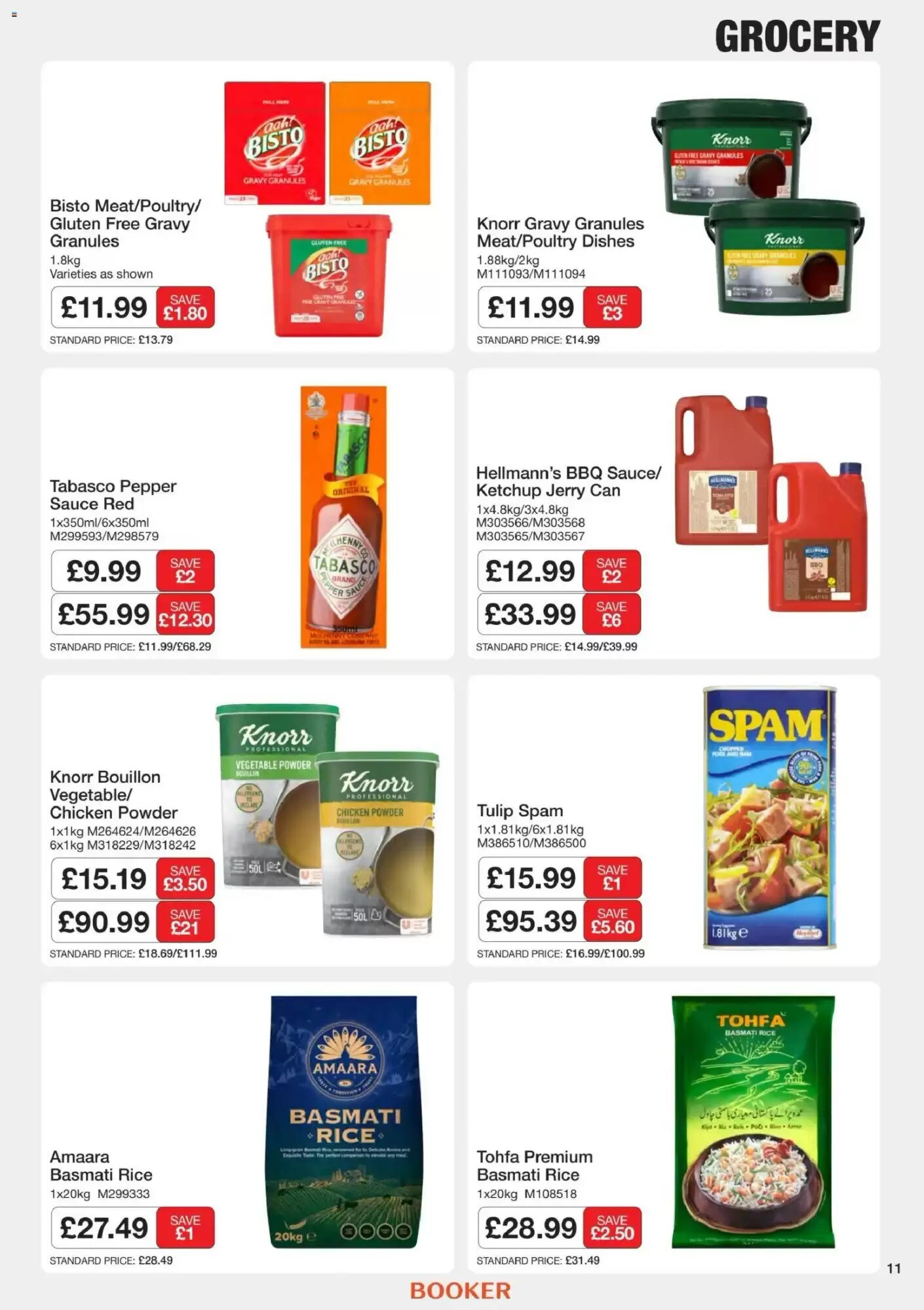 Booker Wholesale offers valid from 07/10/2026 - Page 11.