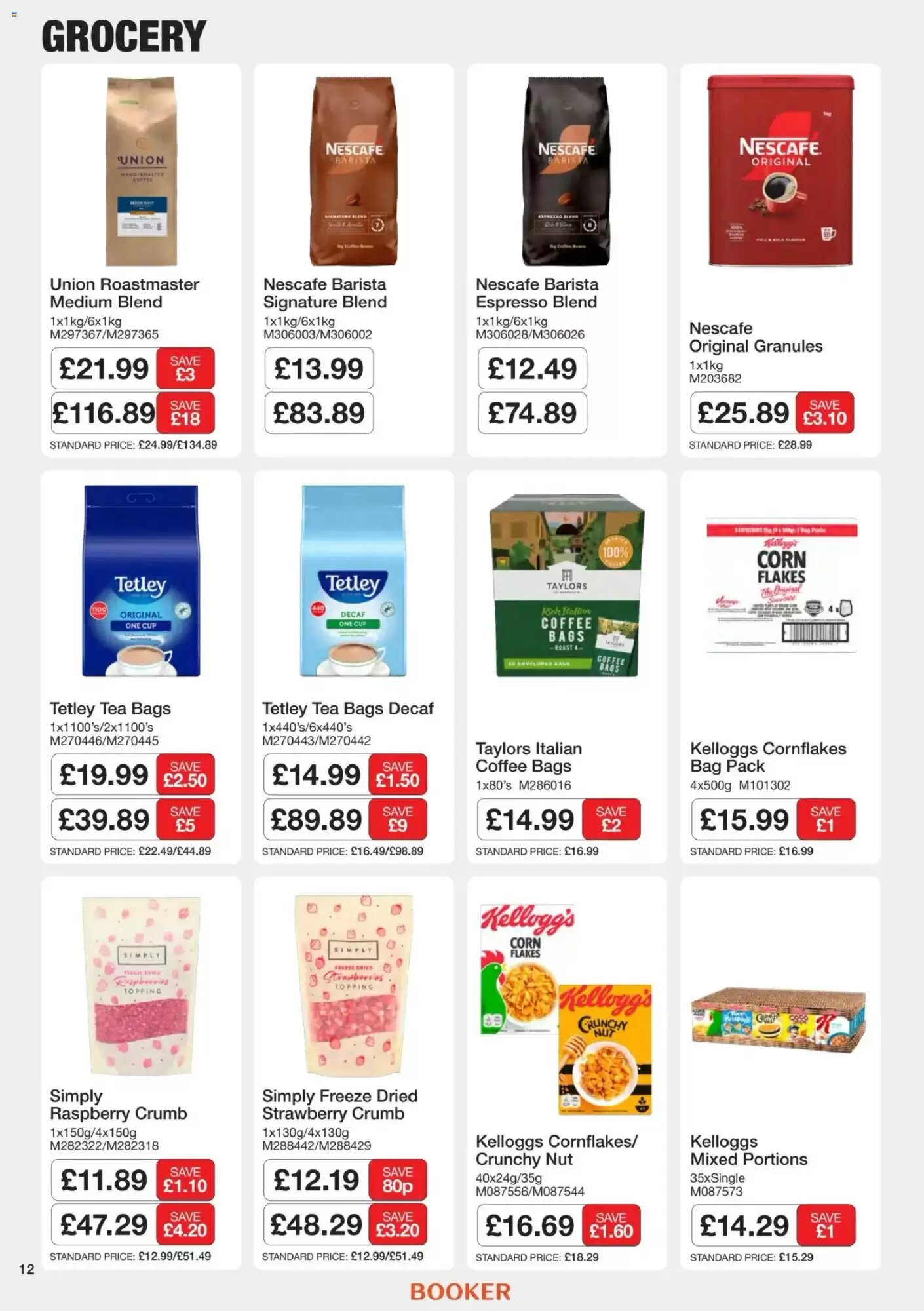 Booker Wholesale offers valid from 07/10/2026 - Page 12.