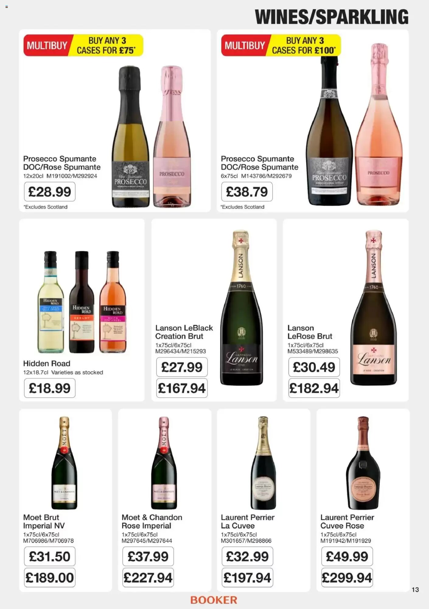 Booker Wholesale offers valid from 07/10/2026 - Page 13.
