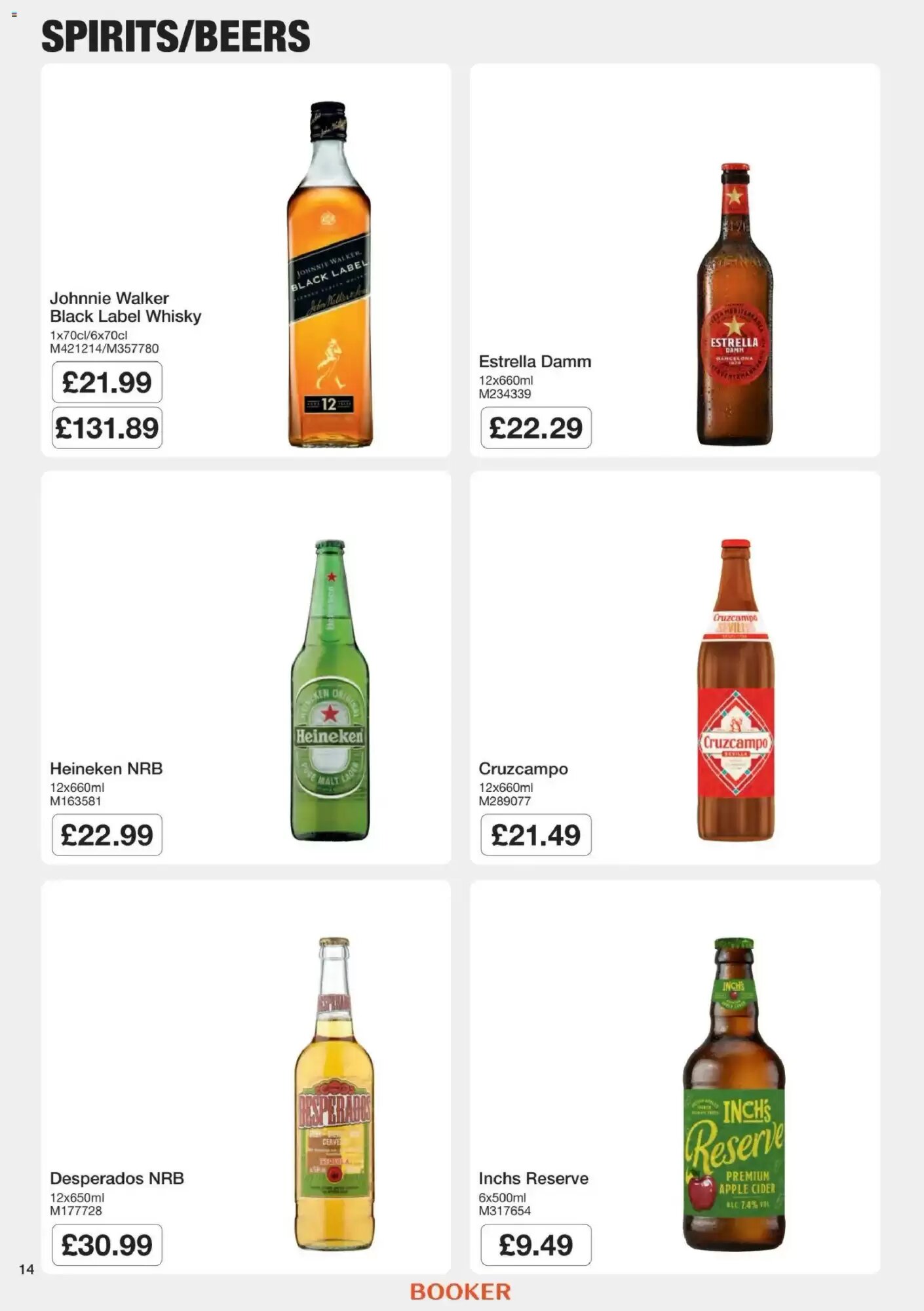 Booker Wholesale offers valid from 07/10/2026 - Page 14.