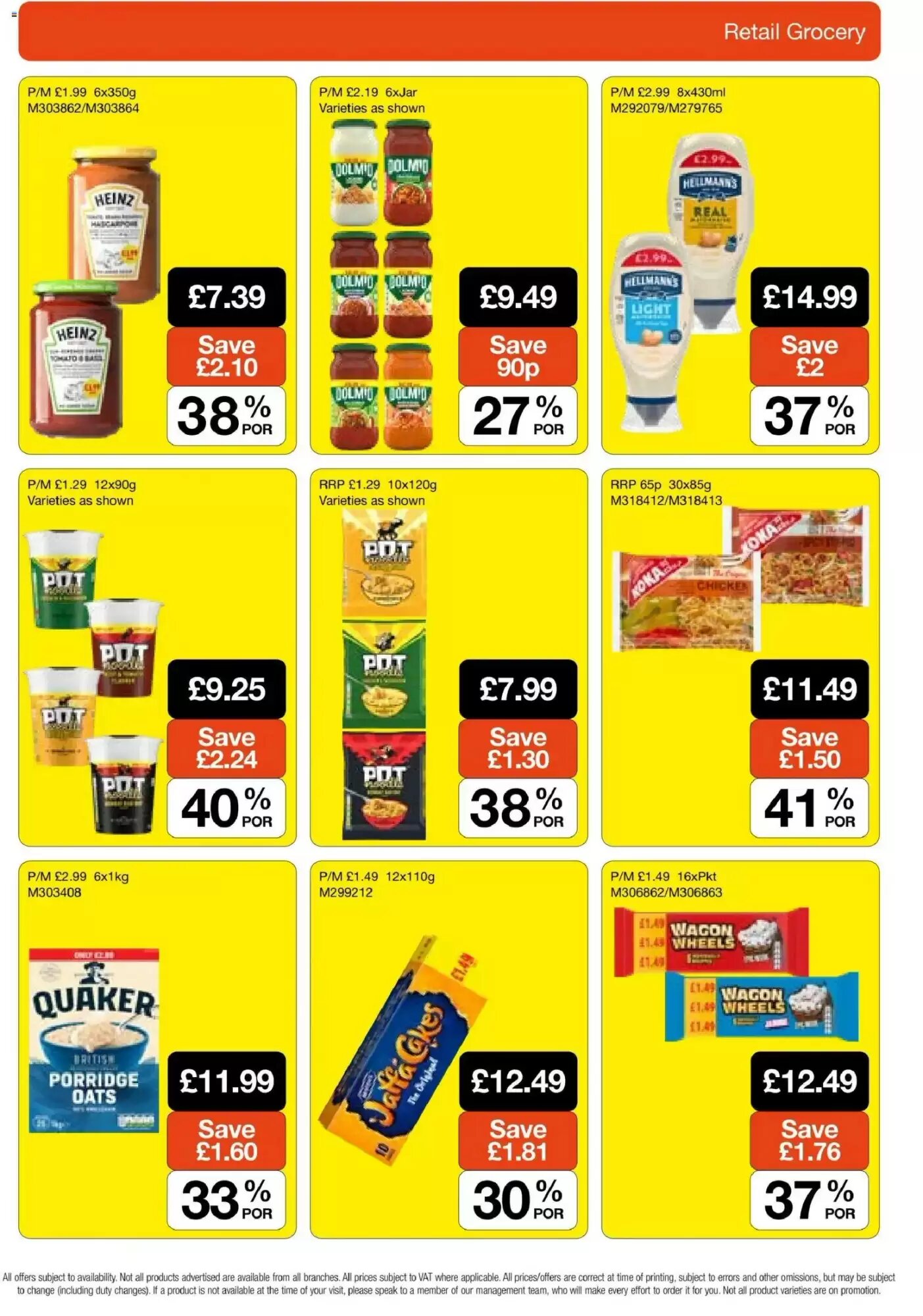 Booker Wholesale offers valid from 07/10/2026 - Page 7.